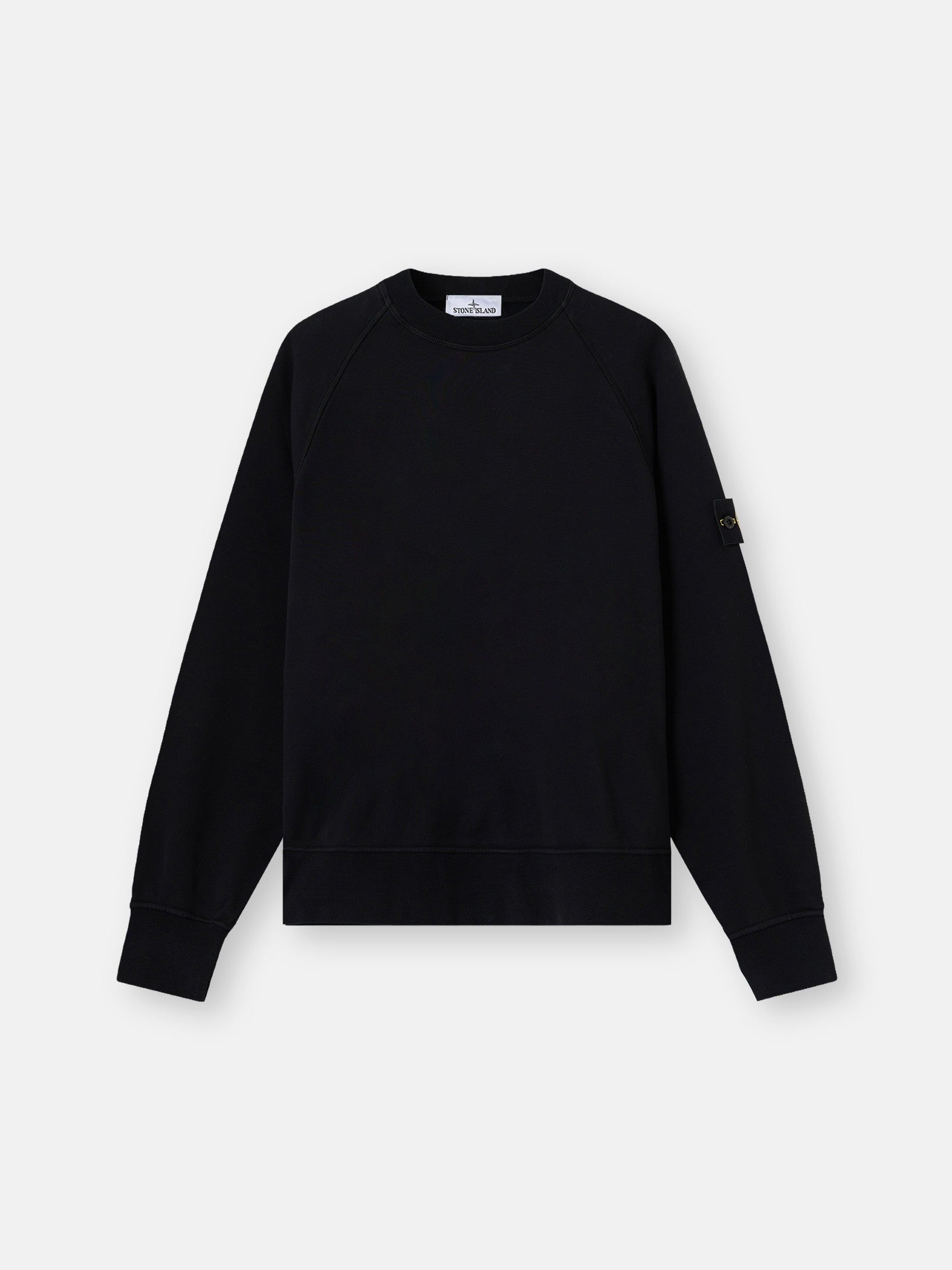 Stone Island Oversized-Fit Crewneck Sweatshirt with Raglan Sleeves 6100008