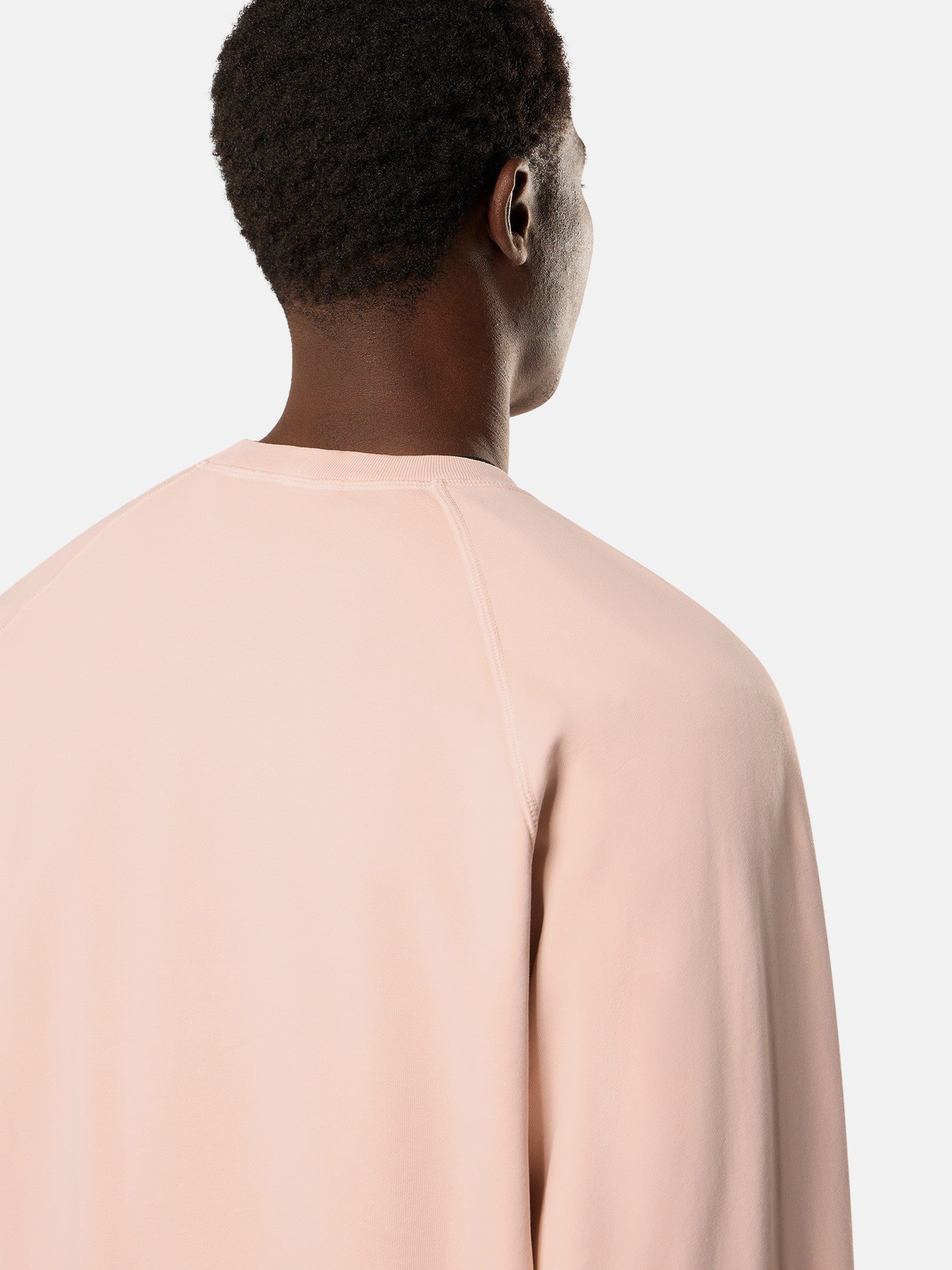 Stone Island Oversized-Fit Crewneck Sweatshirt with Raglan Sleeves 6100008