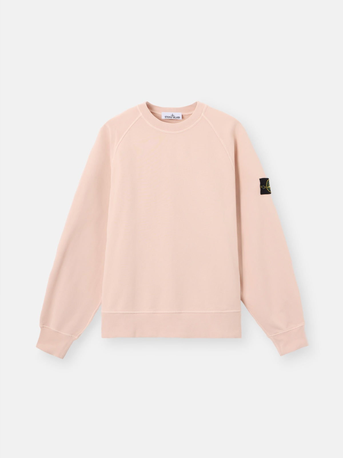 Stone Island Oversized-Fit Crewneck Sweatshirt with Raglan Sleeves 6100008