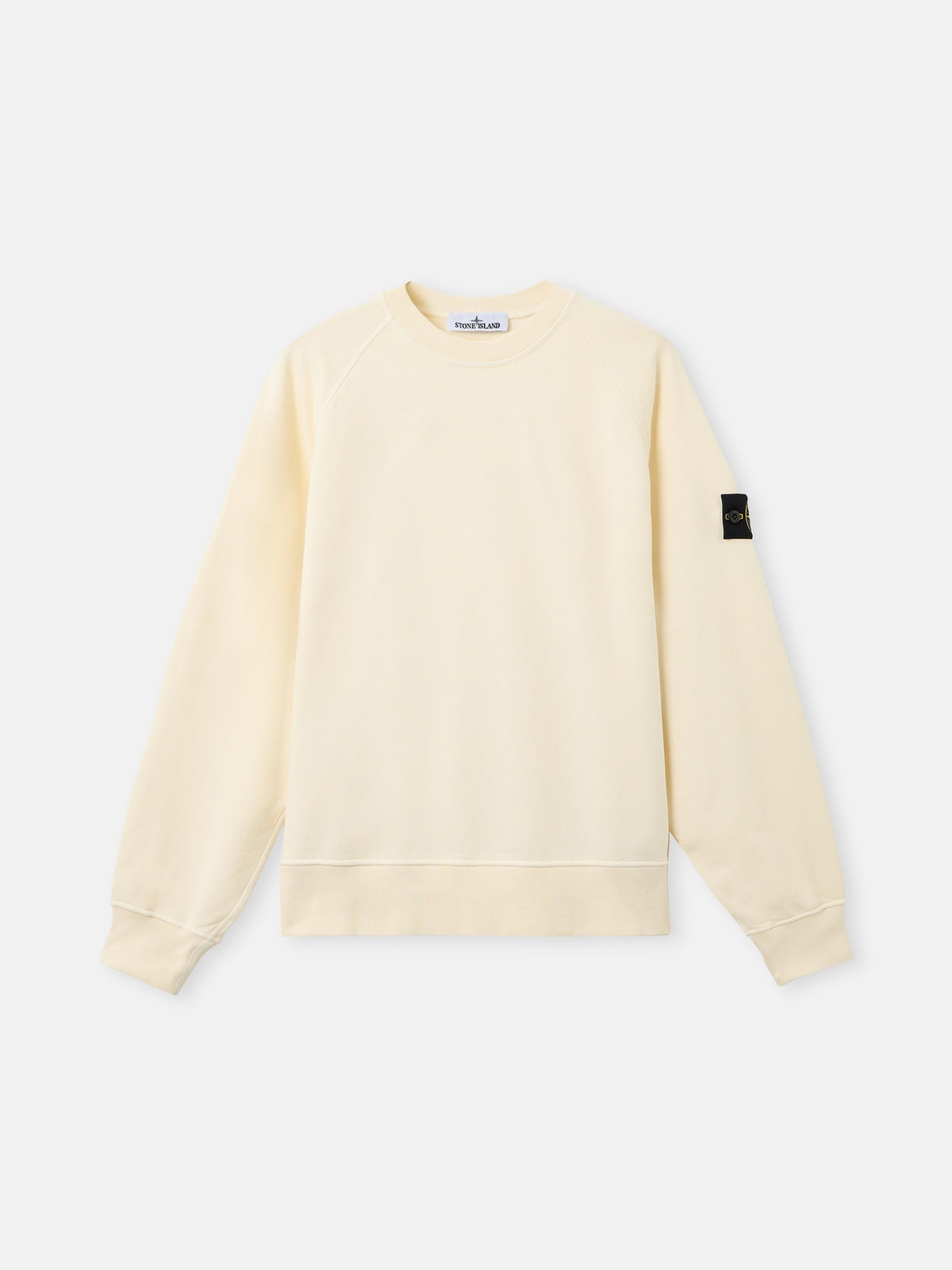 Stone Island Oversized-Fit Crewneck Sweatshirt with Raglan Sleeves 6100008