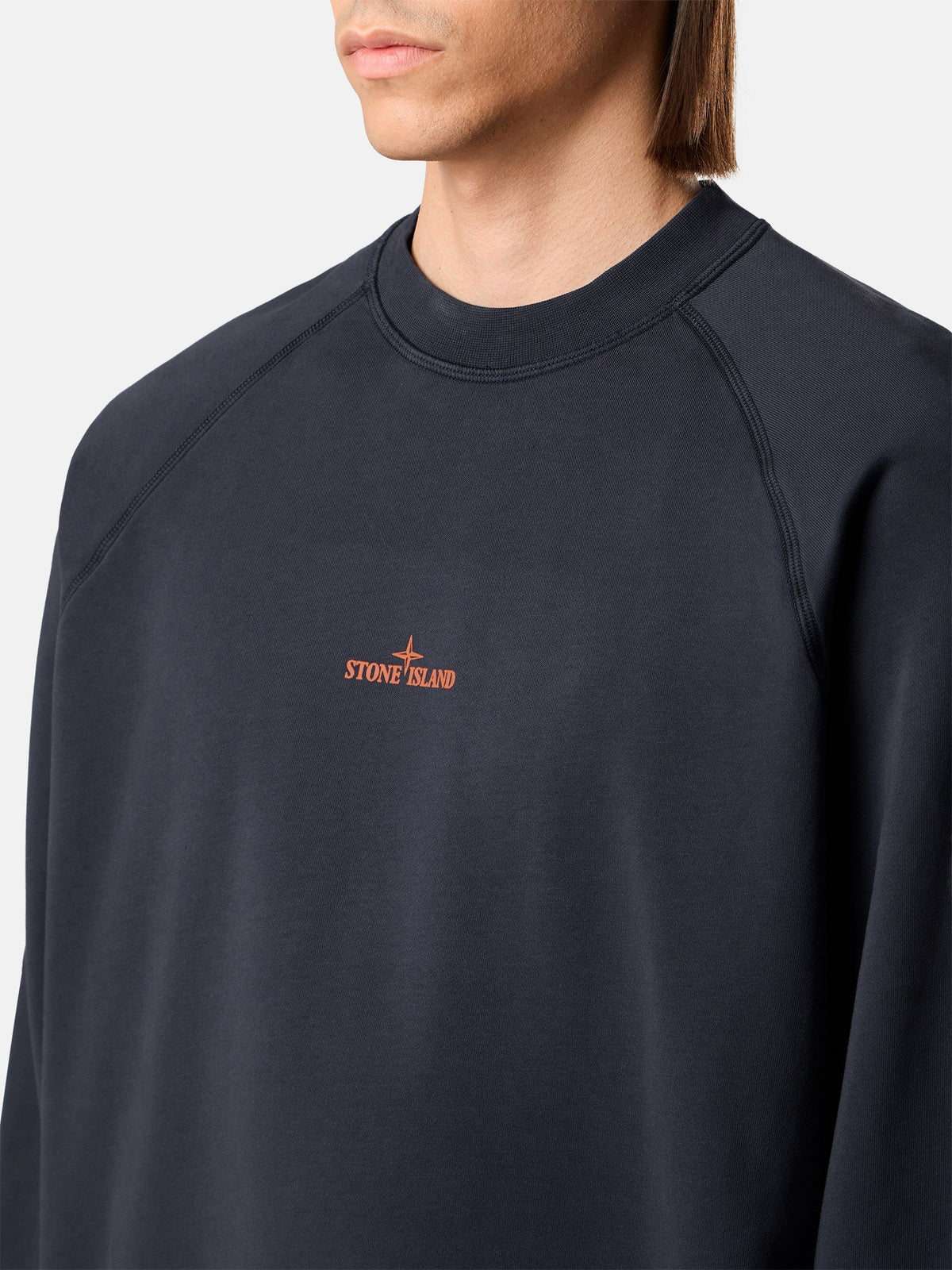 Stone Island Oversized-Fit Crewneck Sweatshirt with 'desert' Print 6100008