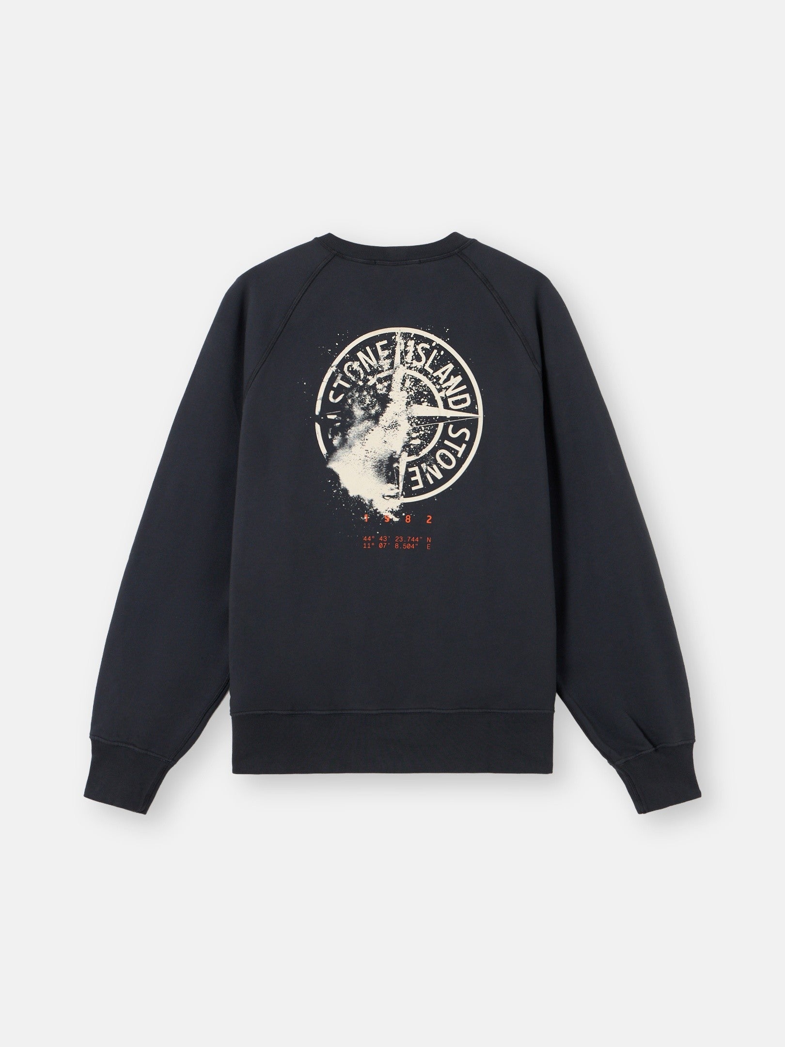 Stone Island Oversized-Fit Crewneck Sweatshirt with 'desert' Print 6100008