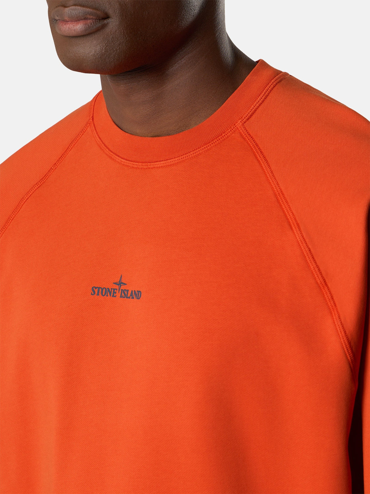 Stone Island Oversized-Fit Crewneck Sweatshirt with 'desert' Print 6100008
