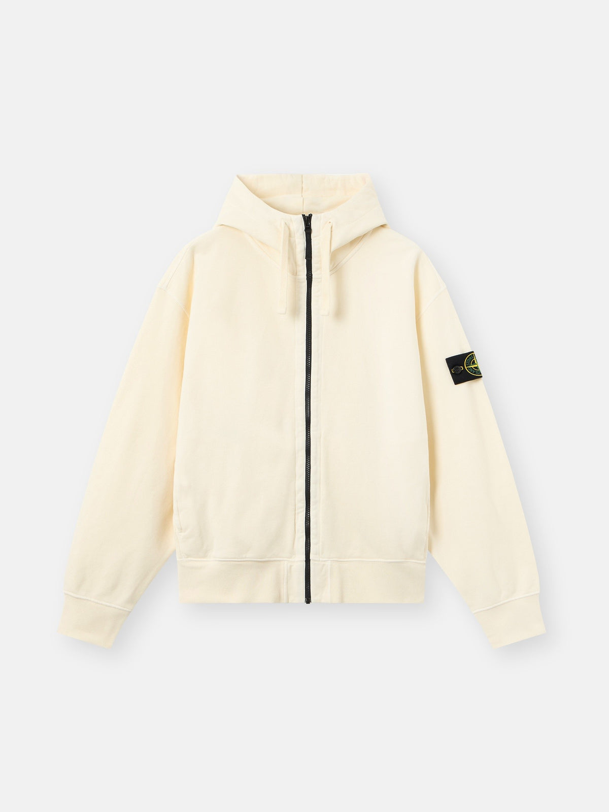 Stone Island Oversized-Fit Zip-Up Hooded Sweatshirt with Pockets 6100009