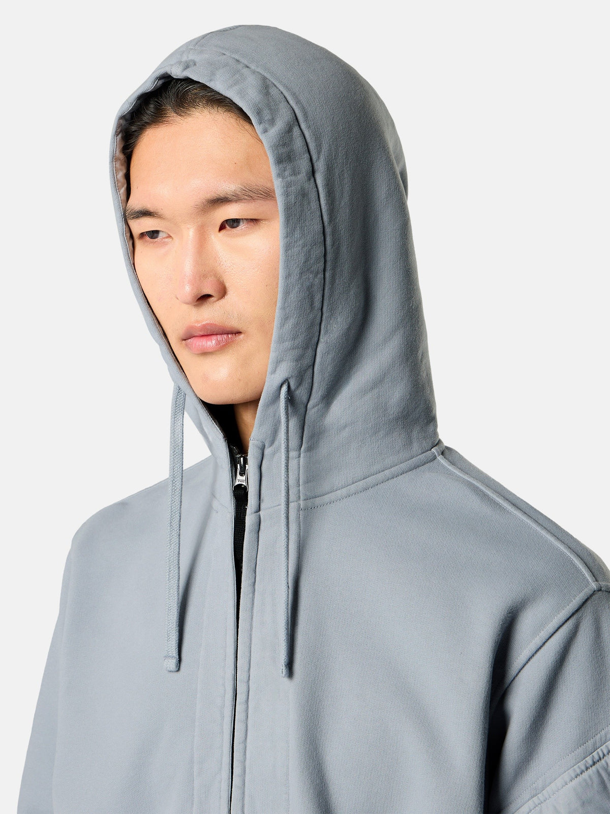 Stone Island Regular-Fit Zip-Up Hooded Sweatshirt with Pockets 6100016