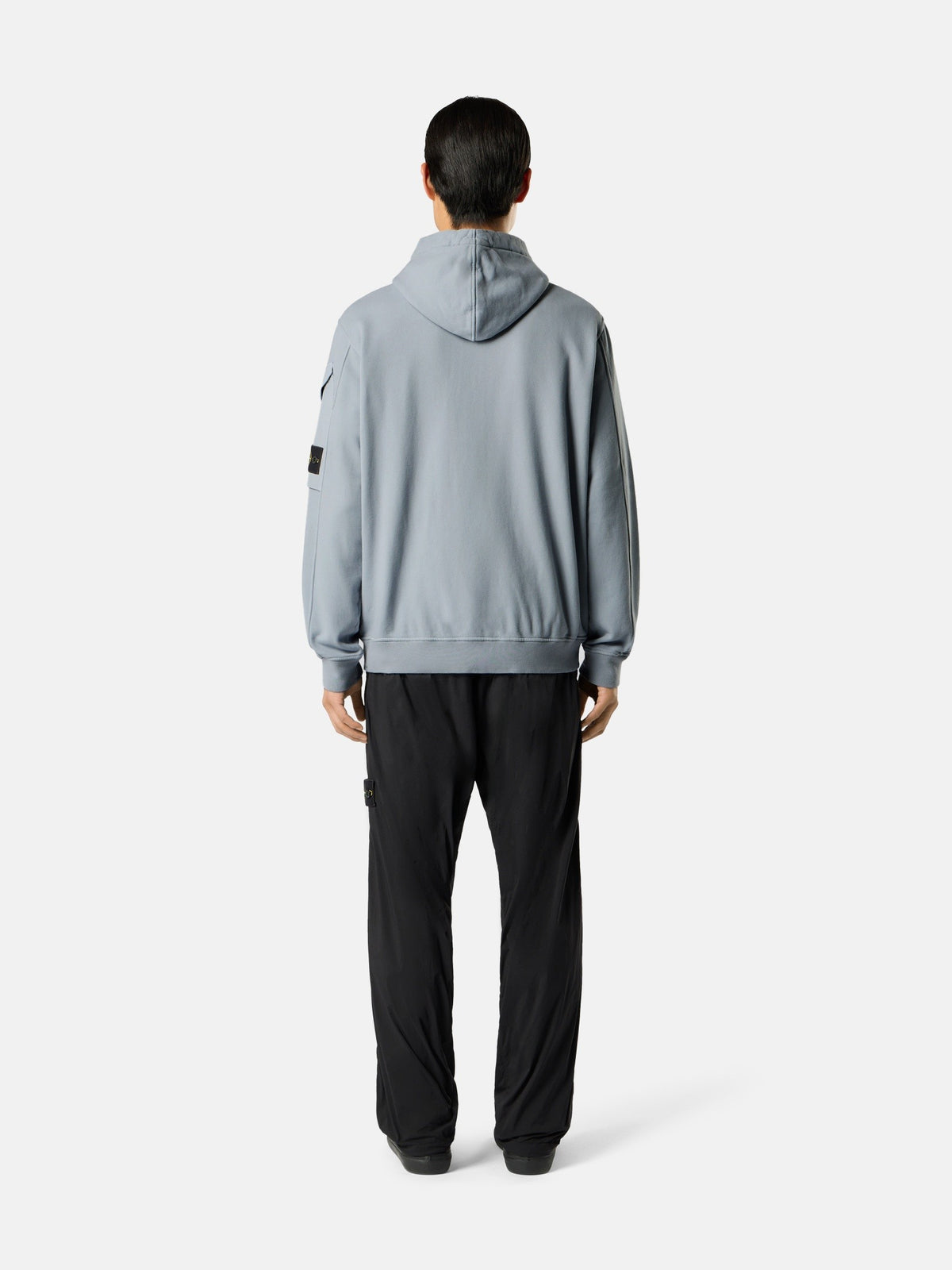Stone Island Regular-Fit Zip-Up Hooded Sweatshirt with Pockets 6100016