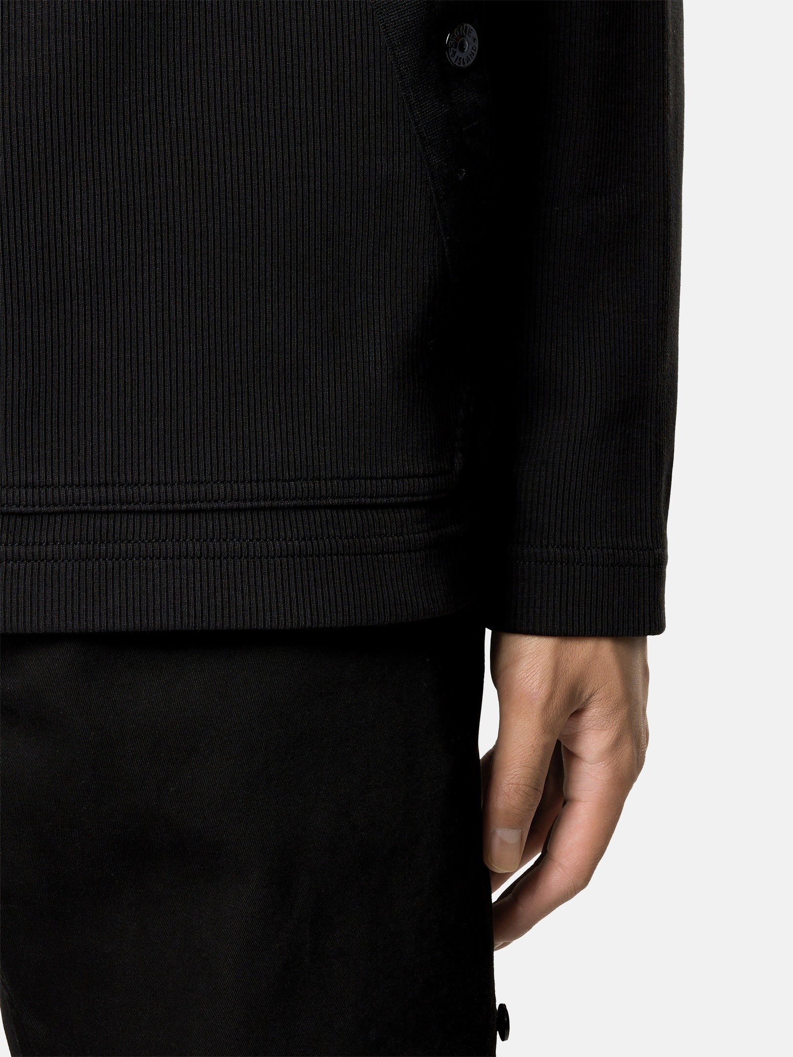 Stone Island Regular-Fit Zip-Up Hooded Sweatshirt with Pockets 6100020