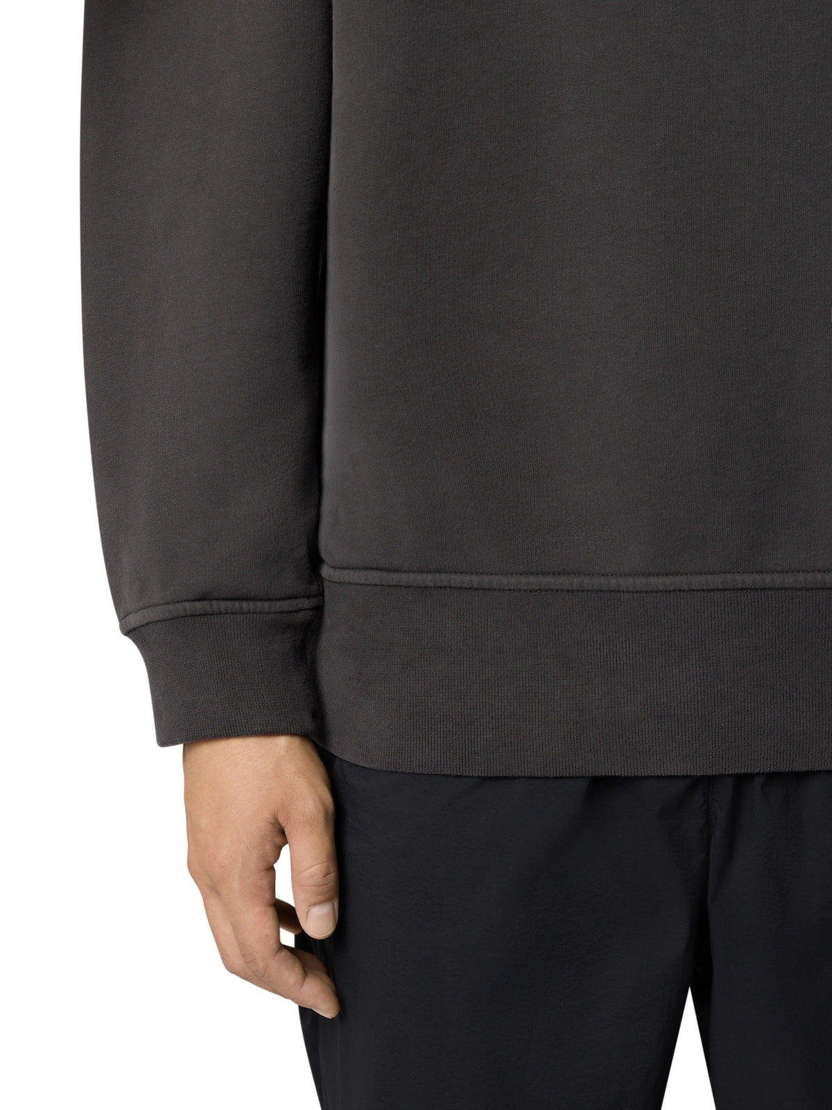 Stone Island Comfort-Fit Half-Zip Sweatshirt with Stand Collar 6100021