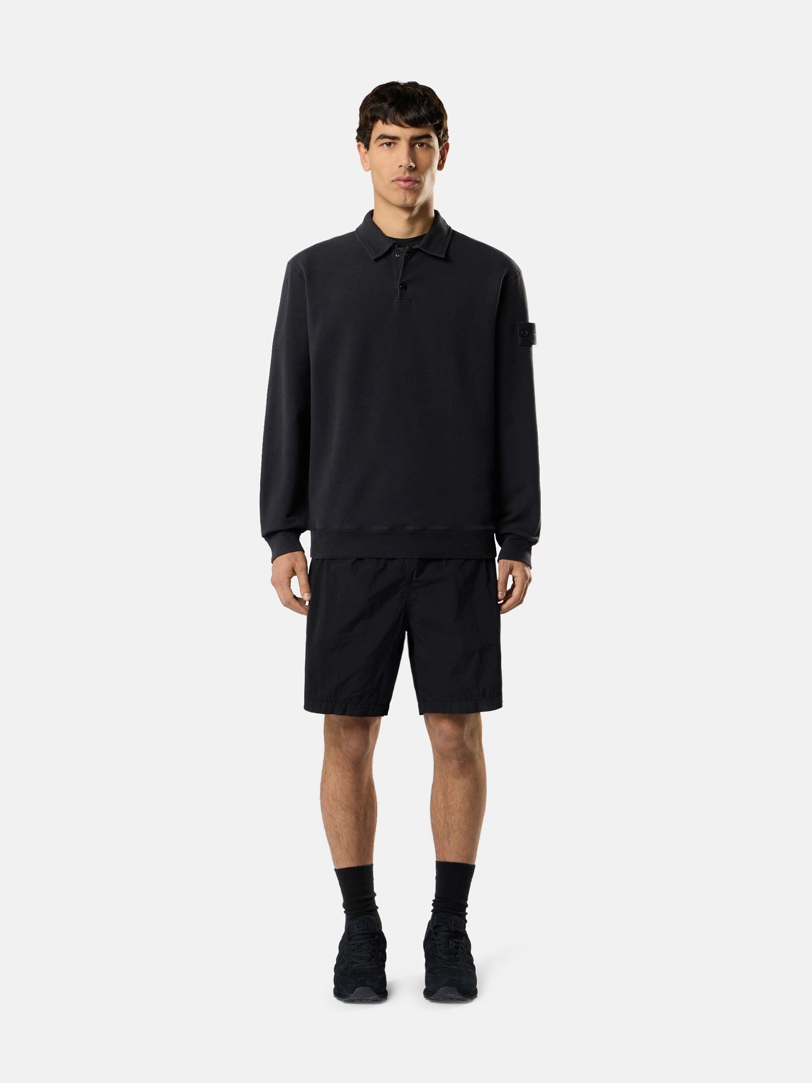 Stone Island Comfort-Fit Polo Collar Sweatshirt 6100026