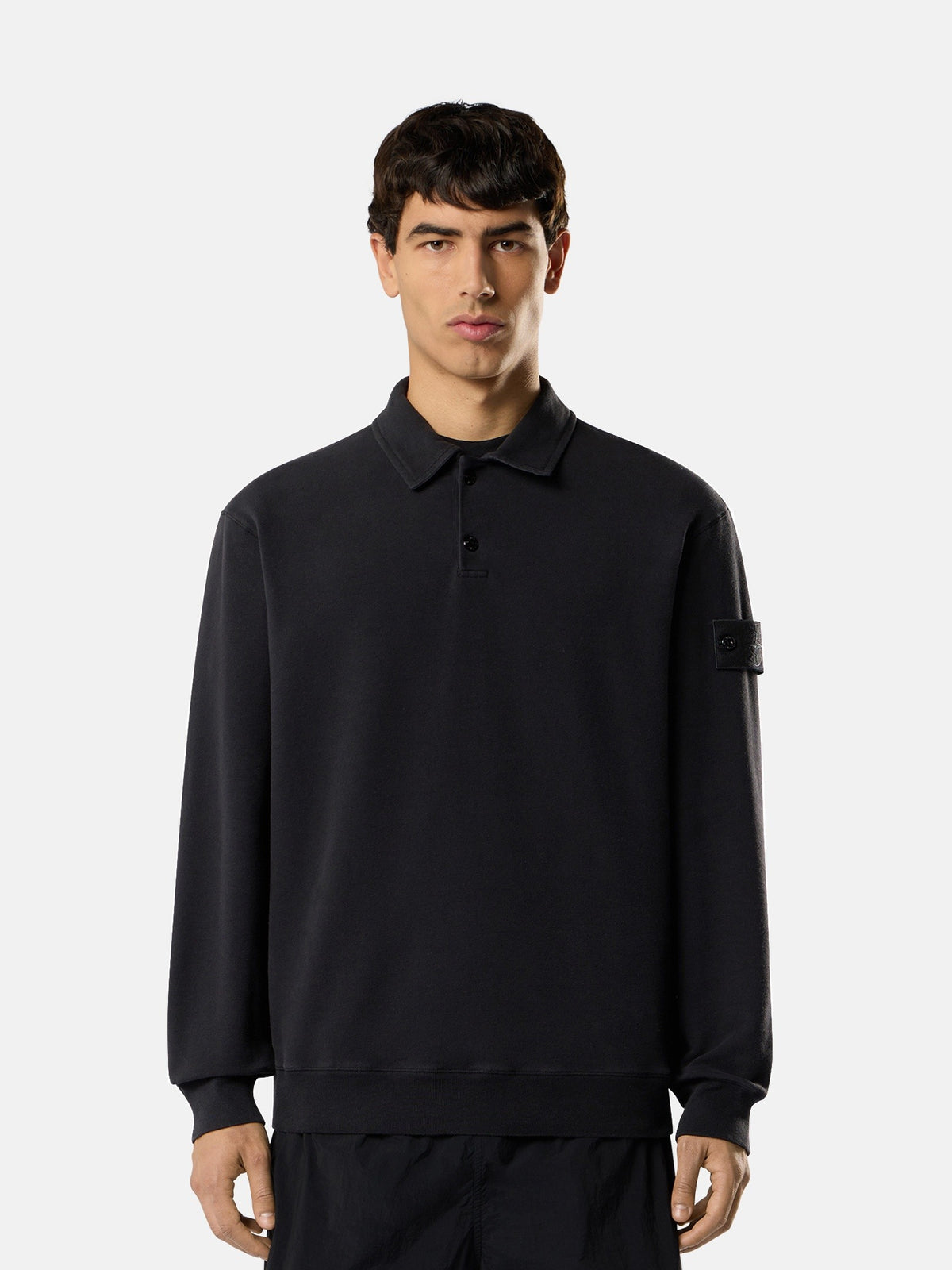 Stone Island Comfort-Fit Polo Collar Sweatshirt 6100026