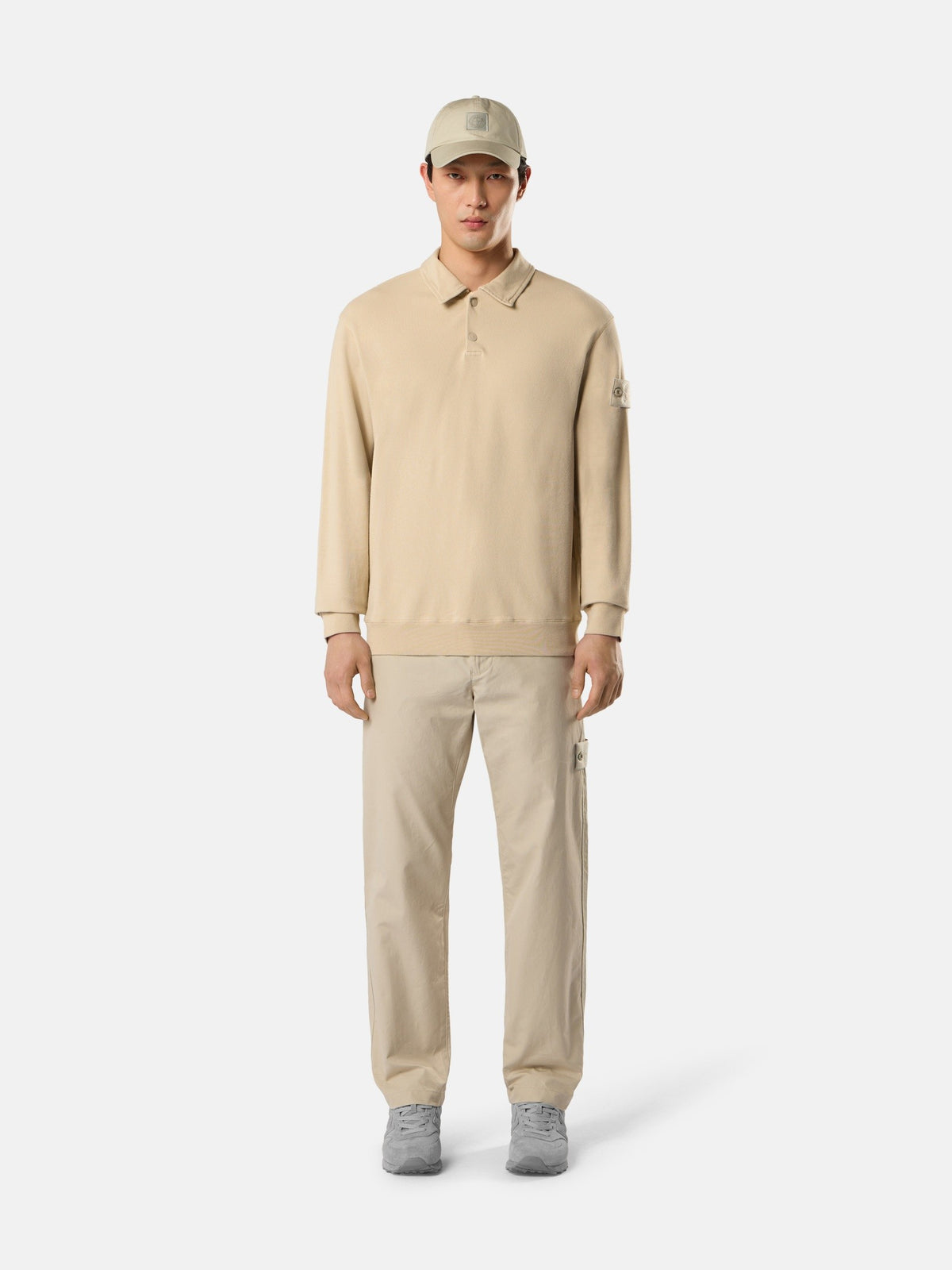 Stone Island Comfort-Fit Polo Collar Sweatshirt 6100026