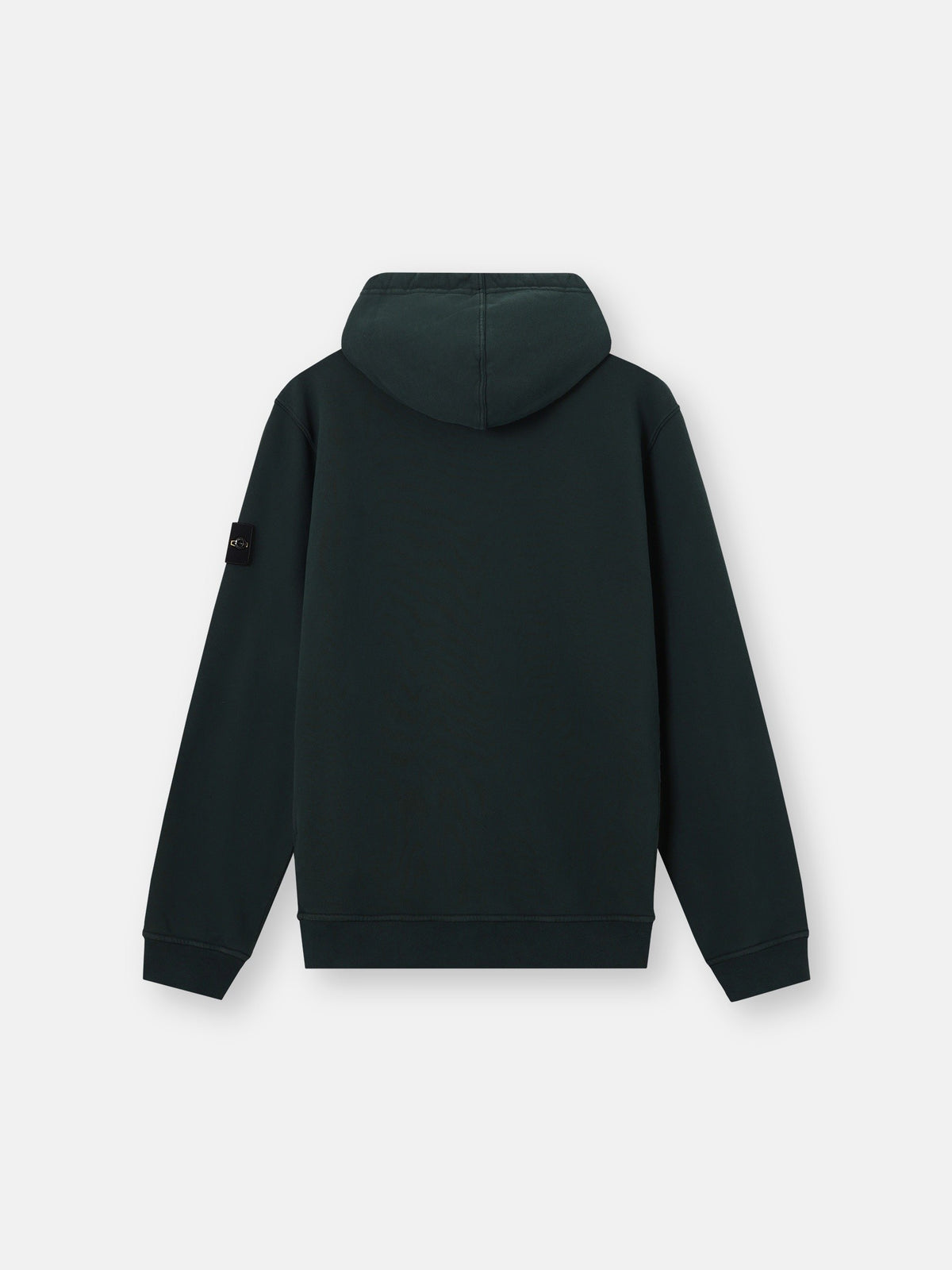 Stone Island Regular-Fit Hooded Sweatshirt with Thumbhole Cuffs 6100048