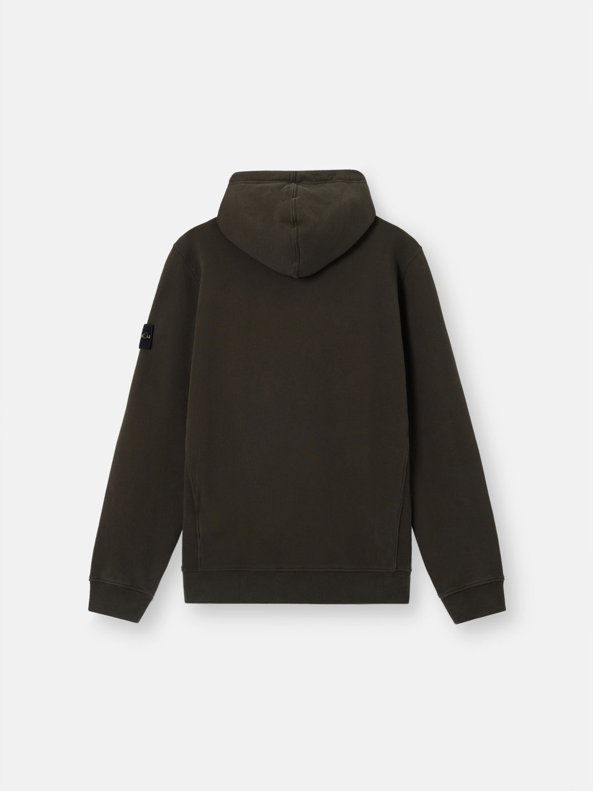 Stone Island Regular-Fit Hooded Sweatshirt with Thumbhole Cuffs 6100048