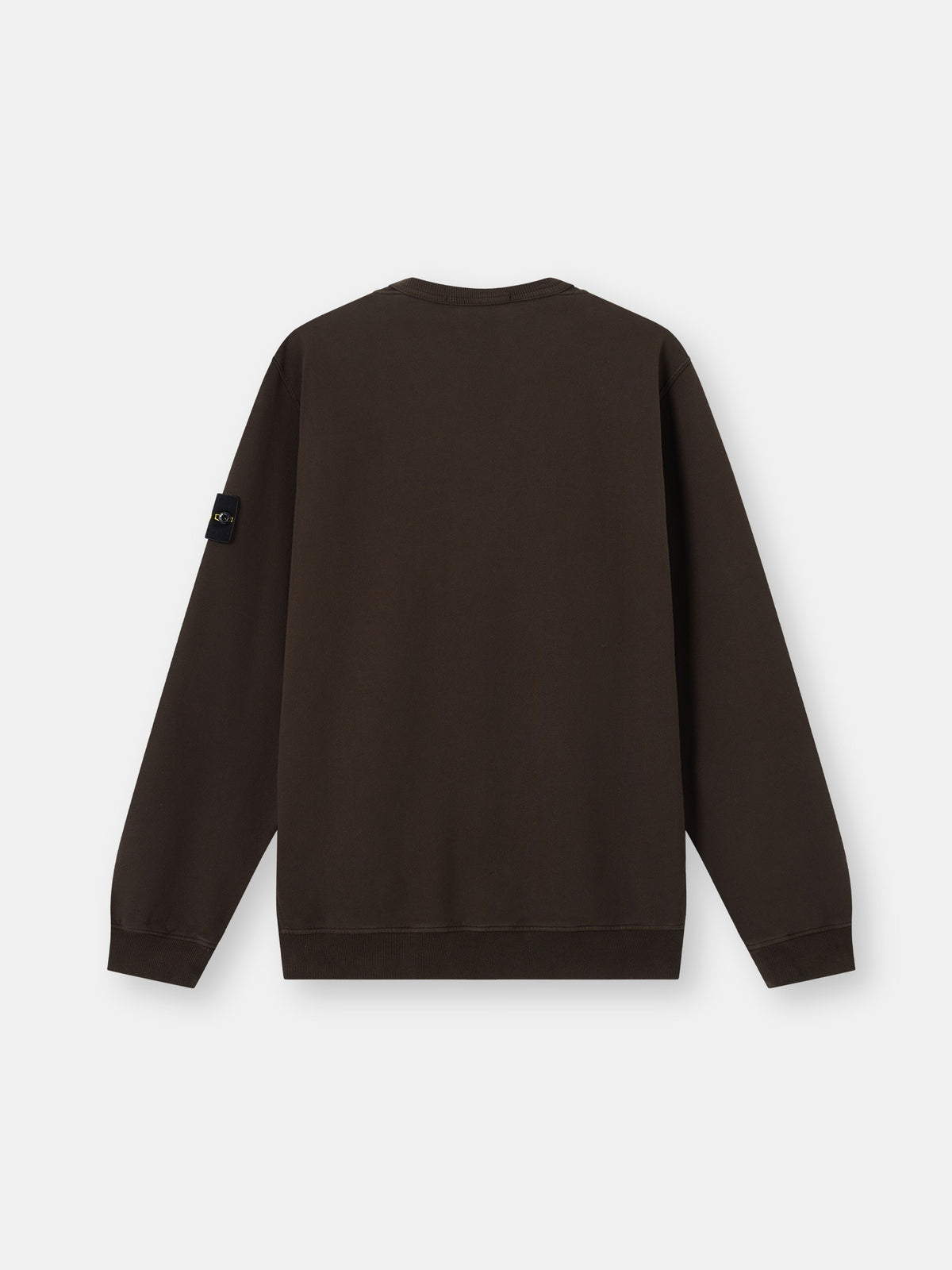 Stone Island Regular-Fit Crewneck Sweatshirt with Ribbed Inserts 6100049