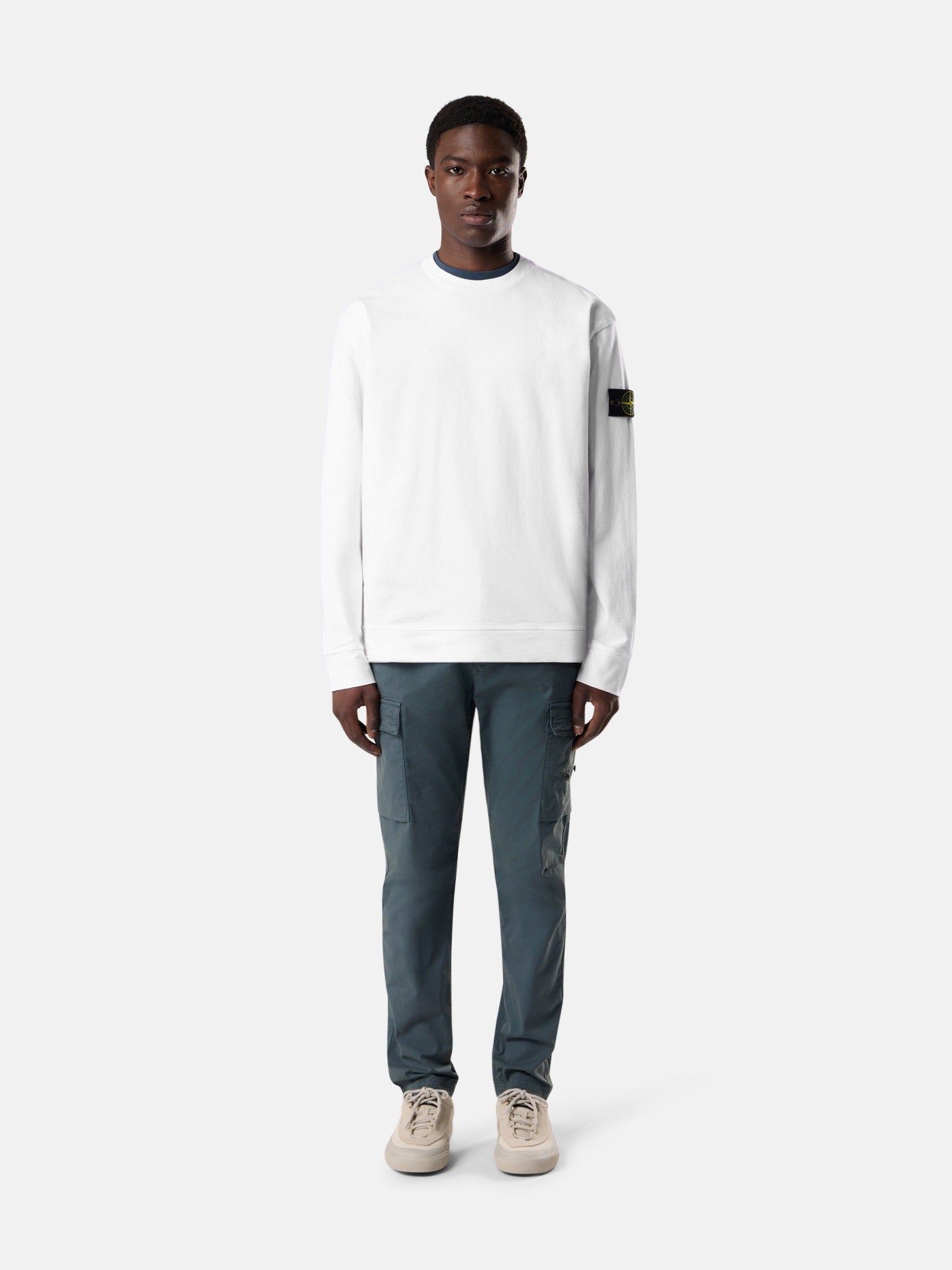Stone Island Regular-Fit Crewneck Sweatshirt 6100057