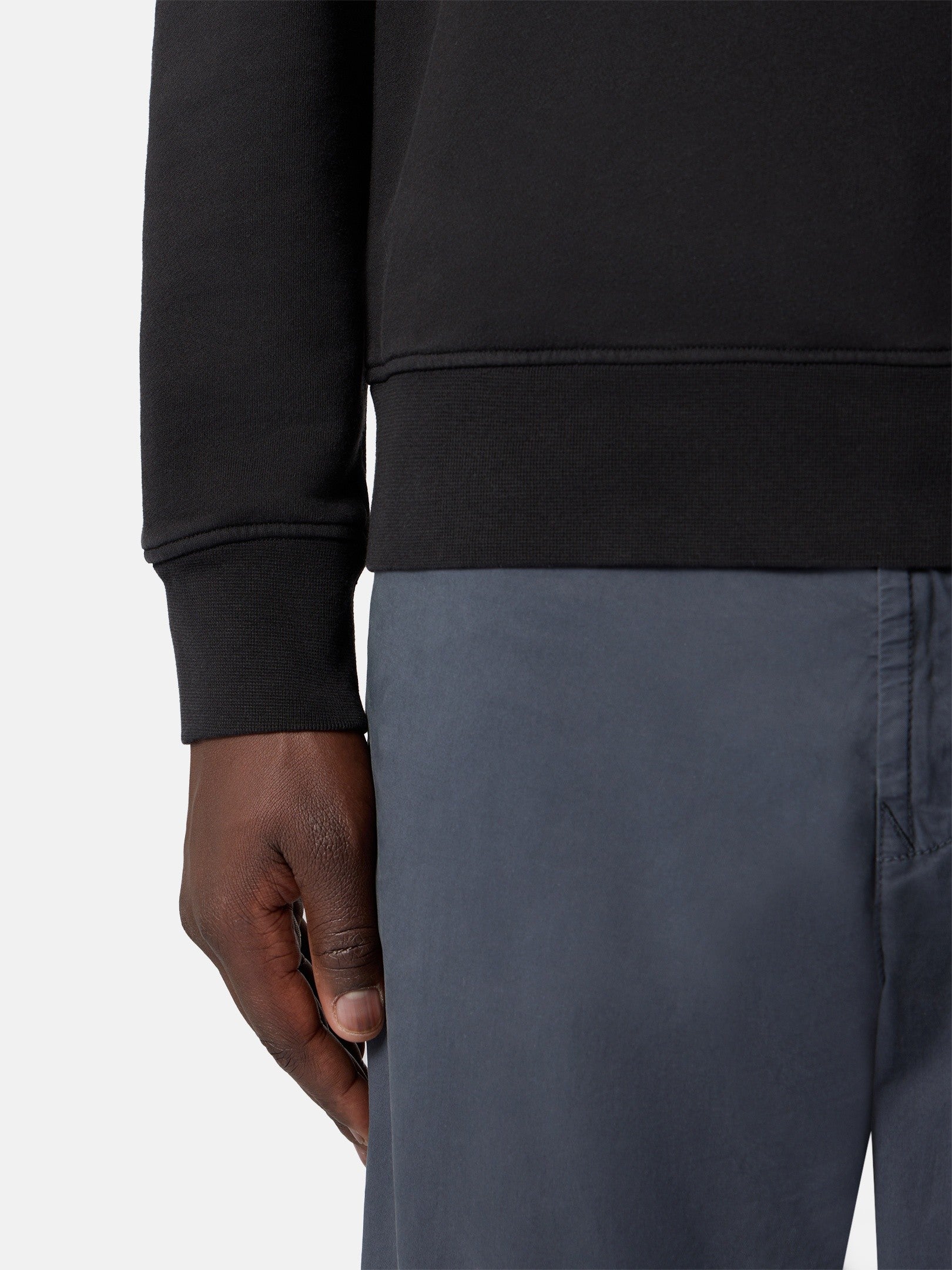 Stone Island Regular-Fit Crewneck Sweatshirt with Raglan Sleeves 6100060