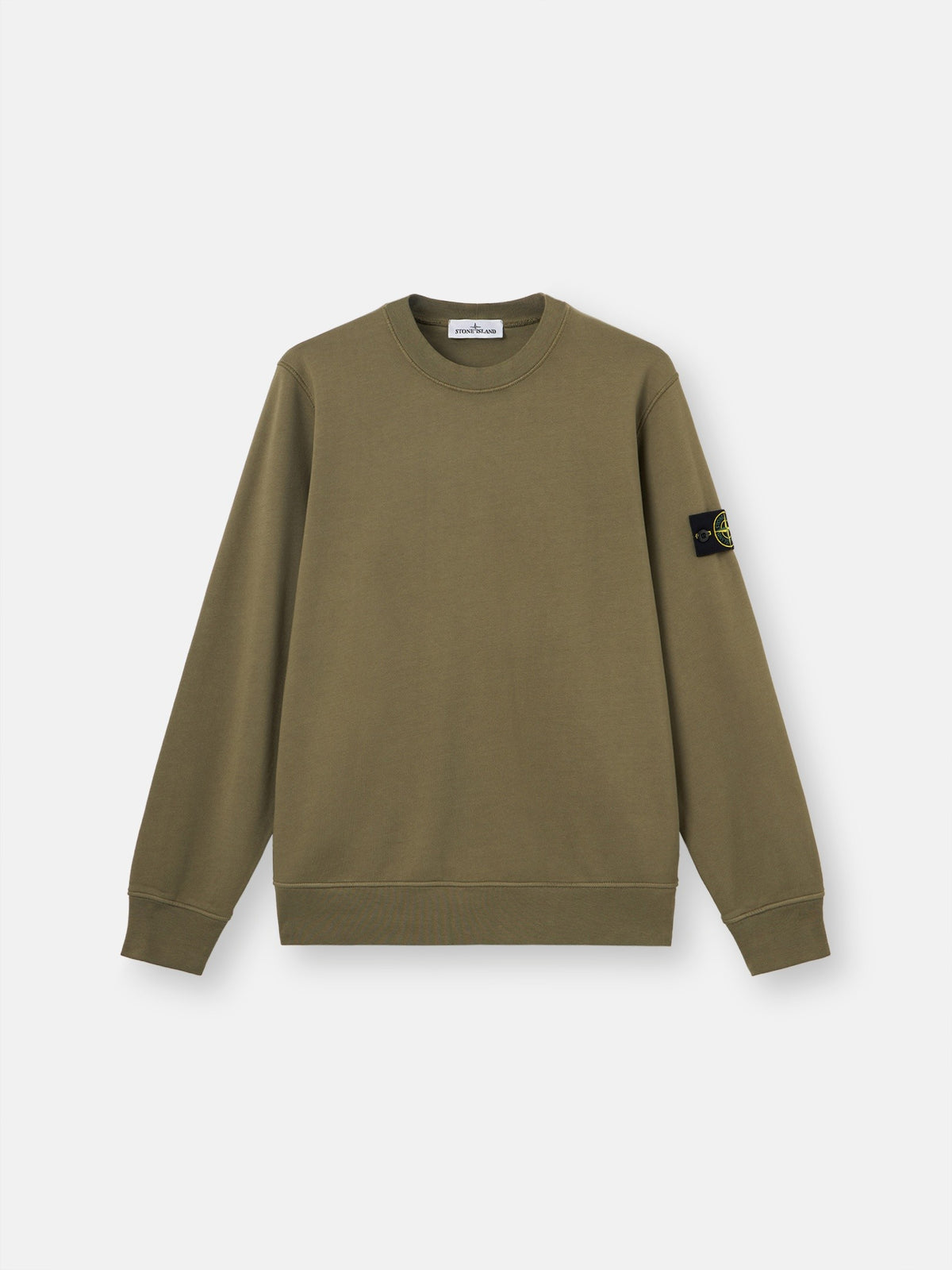 Stone Island Regular-Fit Crewneck Sweatshirt with Raglan Sleeves 6100060