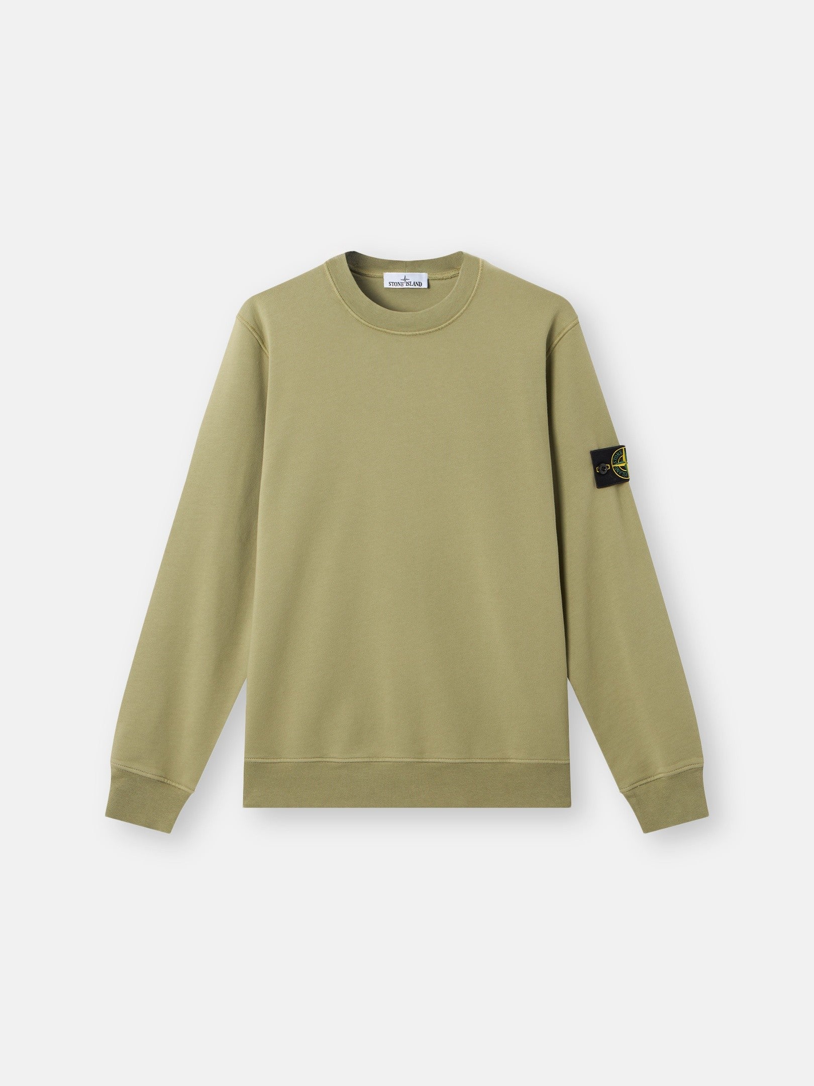 Stone Island Regular-Fit Crewneck Sweatshirt with Raglan Sleeves 6100060
