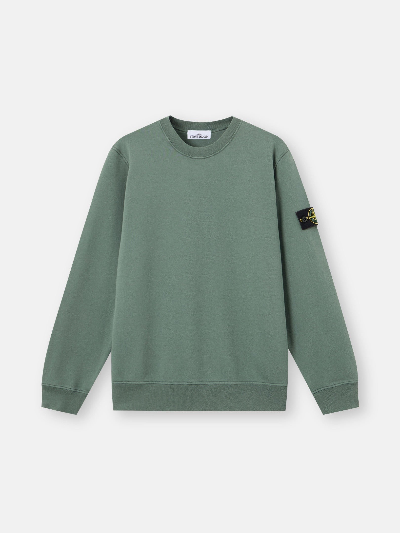 Stone Island Regular-Fit Crewneck Sweatshirt with Raglan Sleeves 6100060