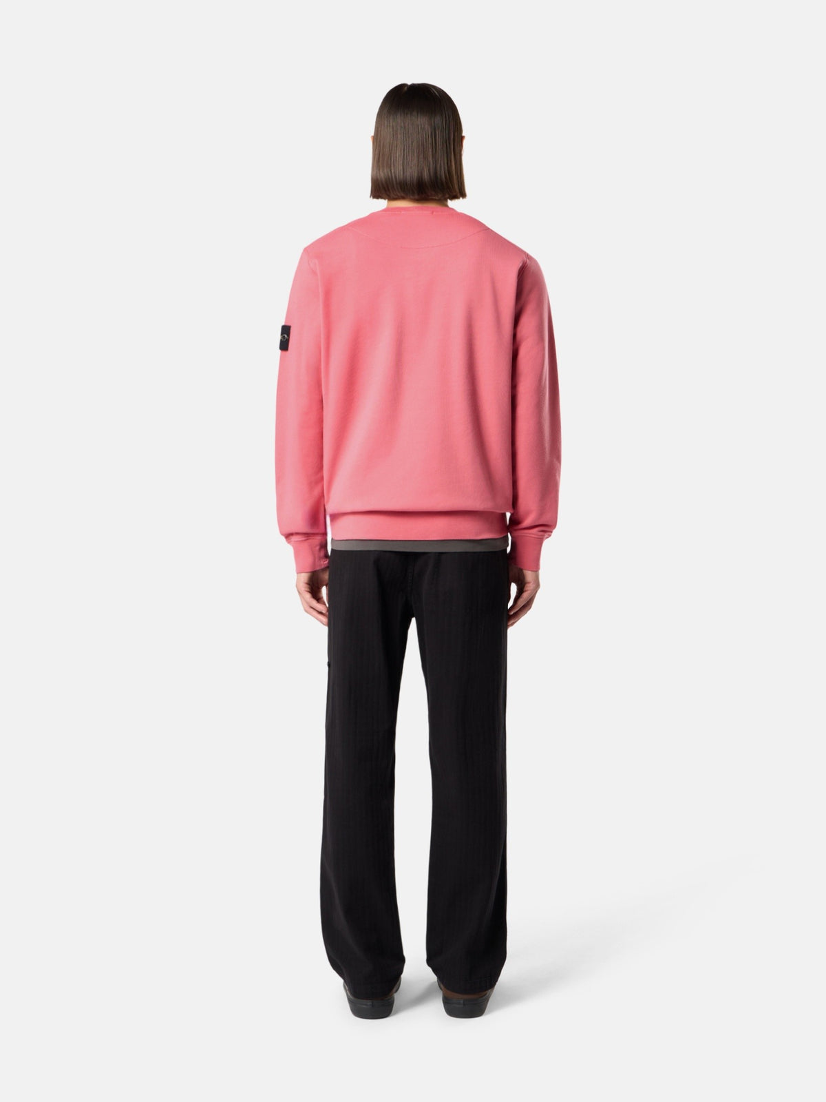 Stone Island Regular-Fit Crewneck Sweatshirt with Raglan Sleeves 6100060