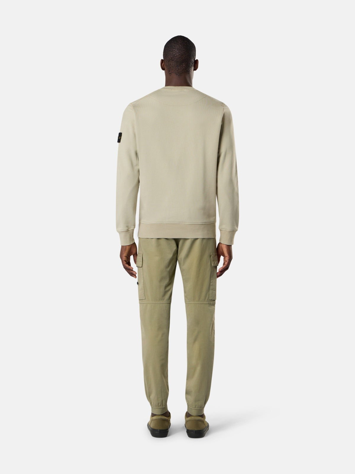 Stone Island Regular-Fit Crewneck Sweatshirt with Raglan Sleeves 6100060