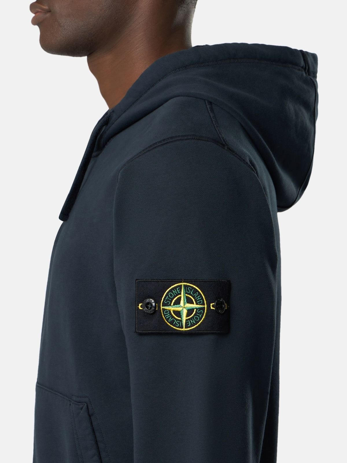 Stone Island Regular-Fit Zip-Up Hooded Sweatshirt with Pockets 6100061
