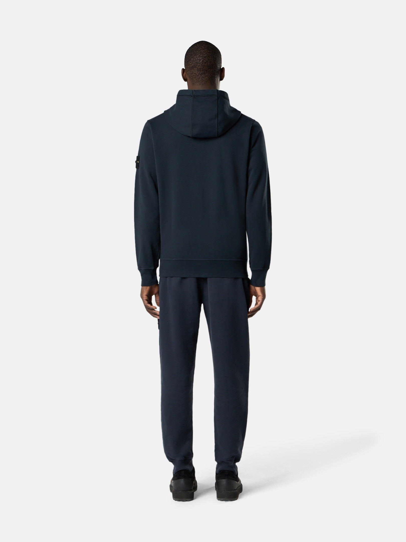 Stone Island Regular-Fit Zip-Up Hooded Sweatshirt with Pockets 6100061