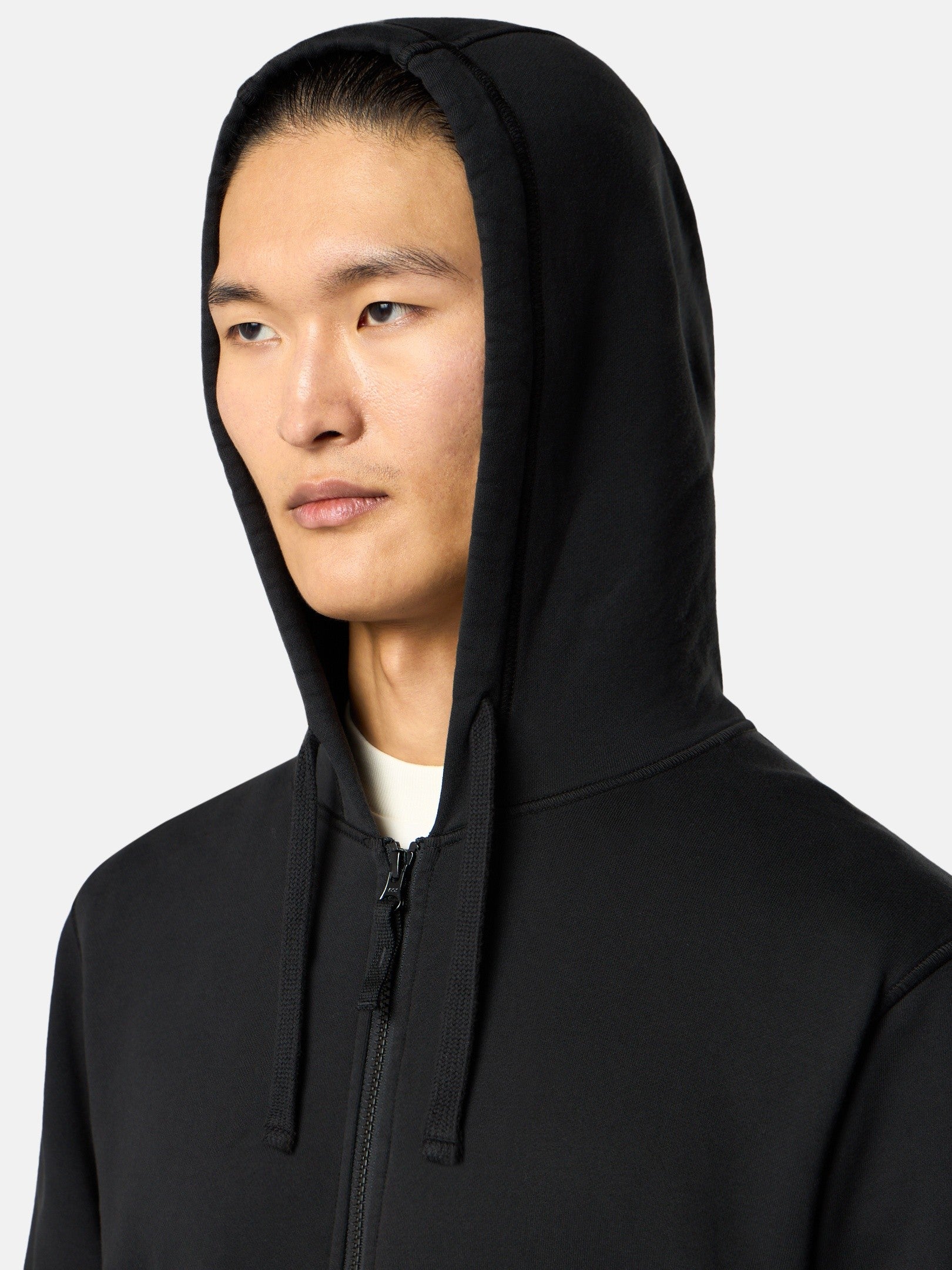 Stone Island Regular-Fit Zip-Up Hooded Sweatshirt with Pockets 6100061