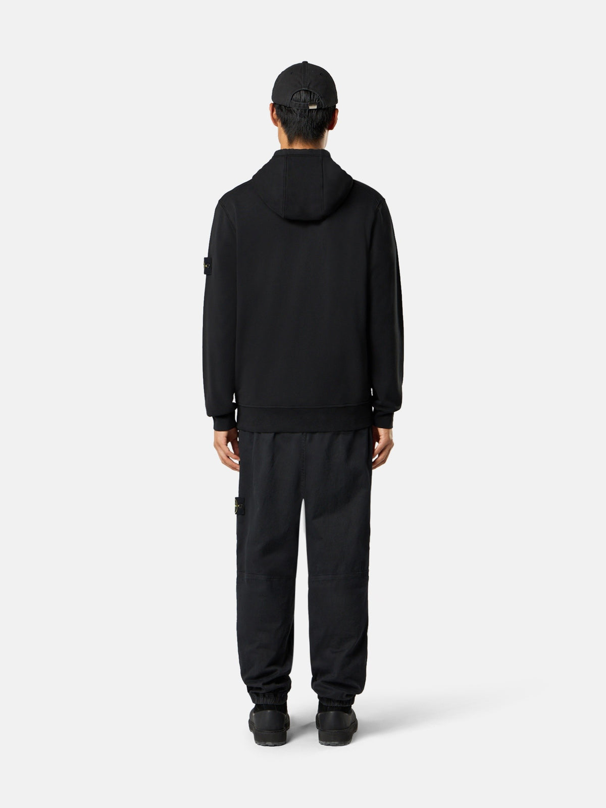Stone Island Regular-Fit Zip-Up Hooded Sweatshirt with Pockets 6100061