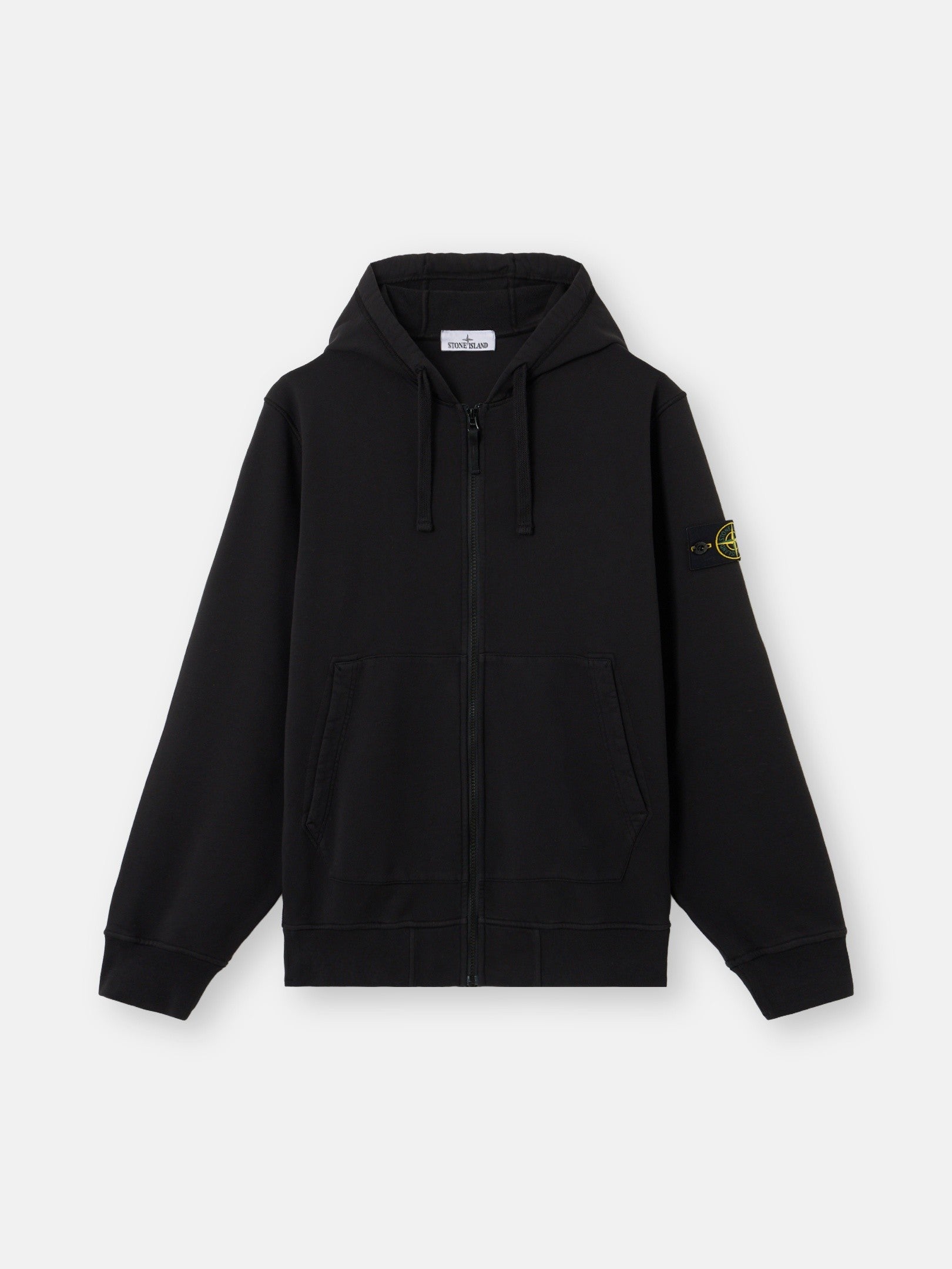 Stone Island Regular-Fit Zip-Up Hooded Sweatshirt with Pockets 6100061