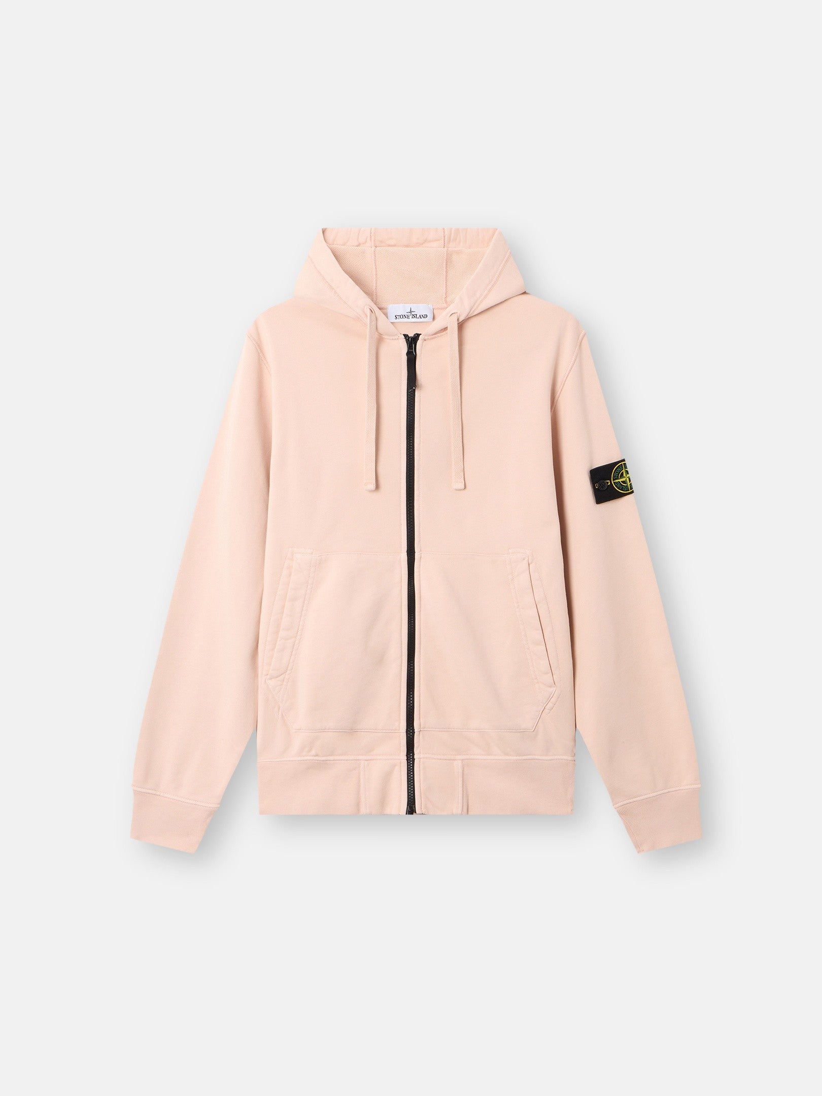Stone Island Regular-Fit Zip-Up Hooded Sweatshirt with Pockets 6100061