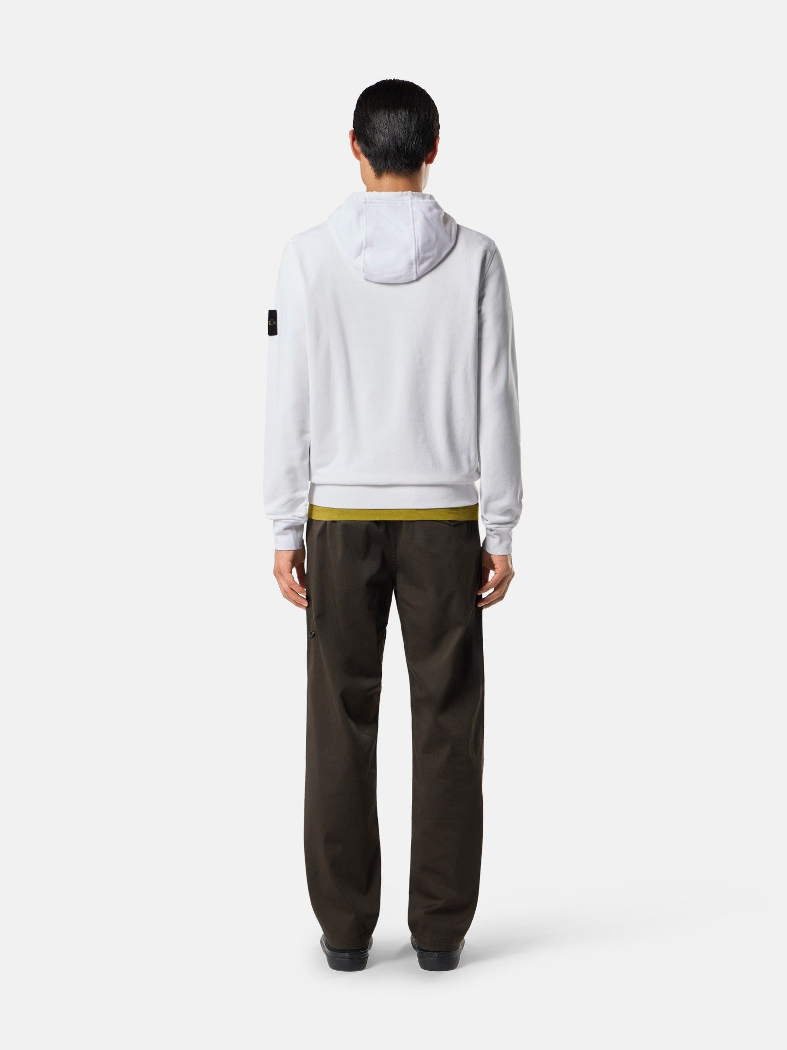 Stone Island Regular-Fit Hooded Sweatshirt with Pouch Pocket 6100062
