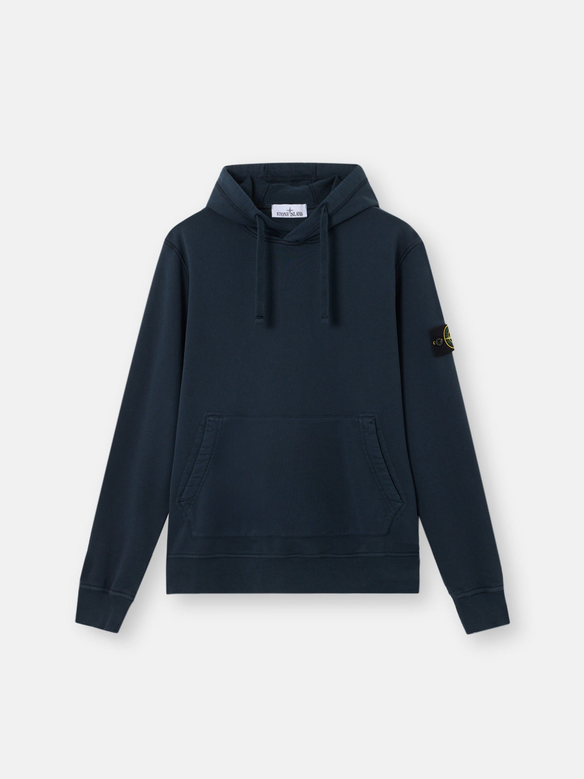 Stone Island Regular-Fit Hooded Sweatshirt with Pouch Pocket 6100062