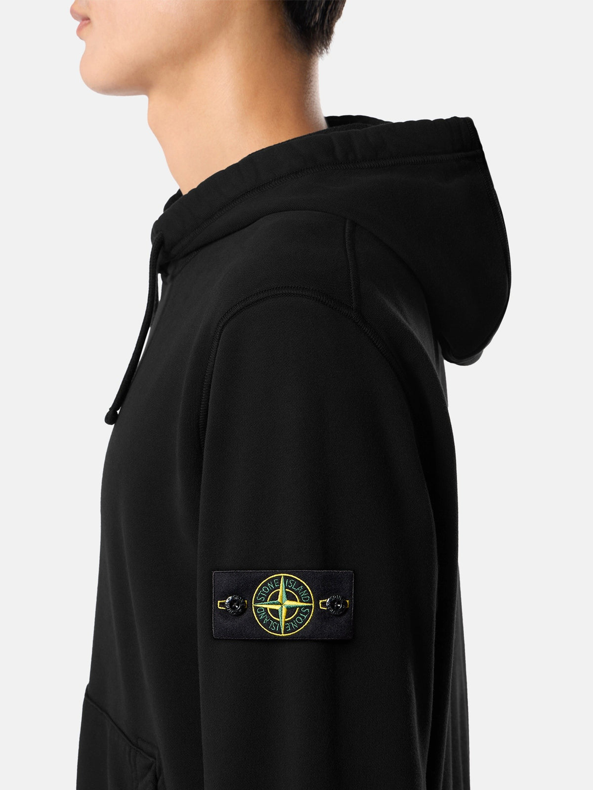 Stone Island Regular-Fit Hooded Sweatshirt with Pouch Pocket 6100062