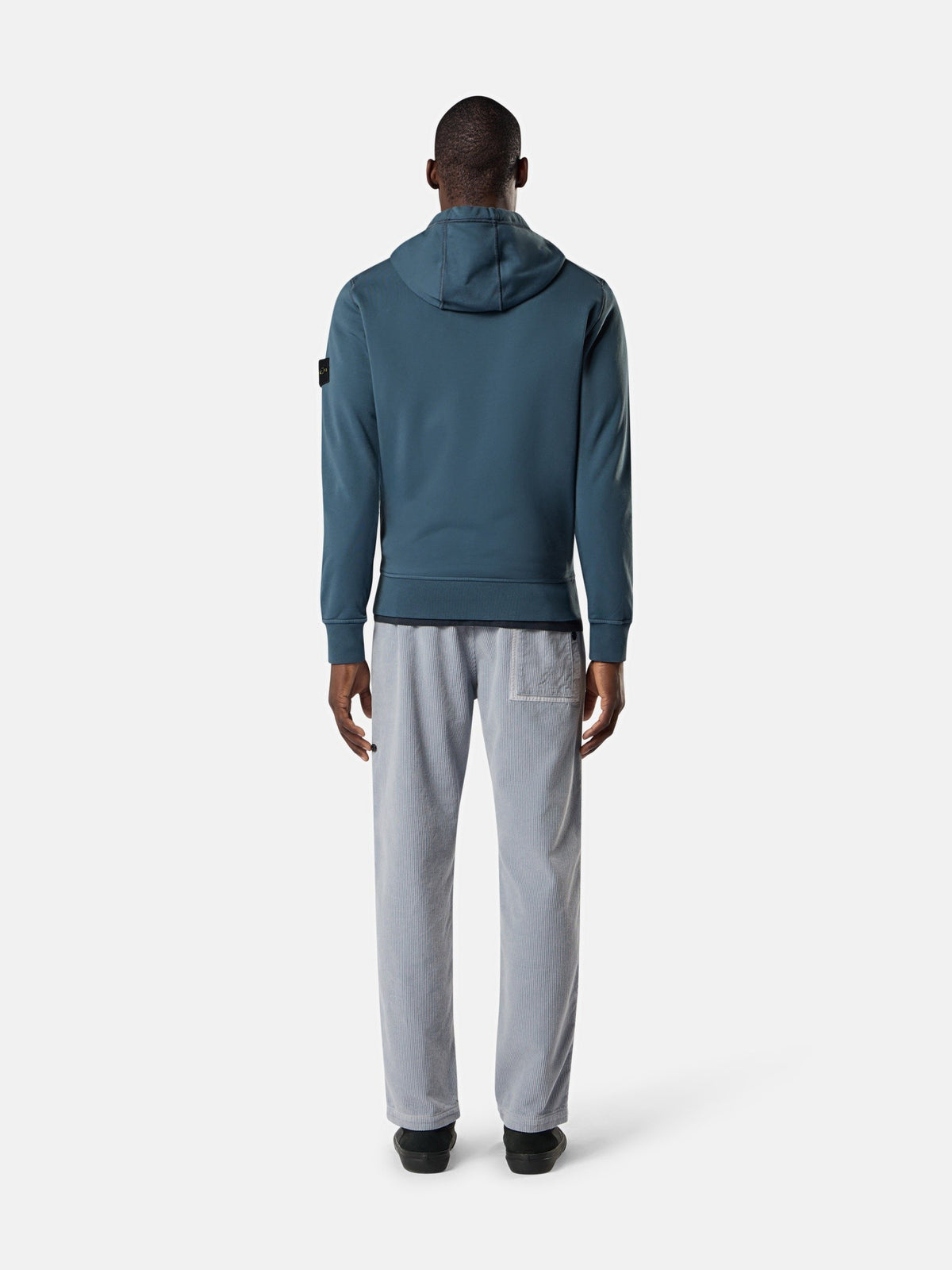 Stone Island Regular-Fit Hooded Sweatshirt with Pouch Pocket 6100062