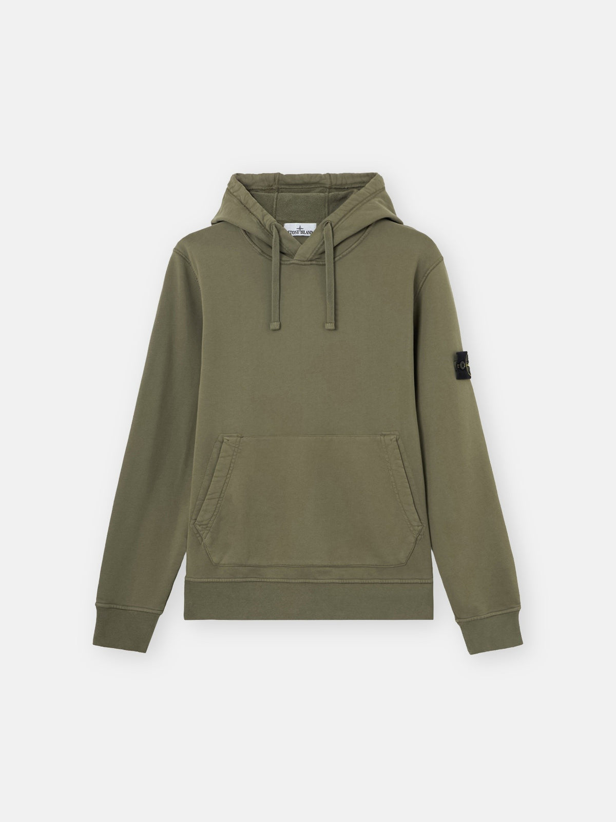 Stone Island Regular-Fit Hooded Sweatshirt with Pouch Pocket 6100062
