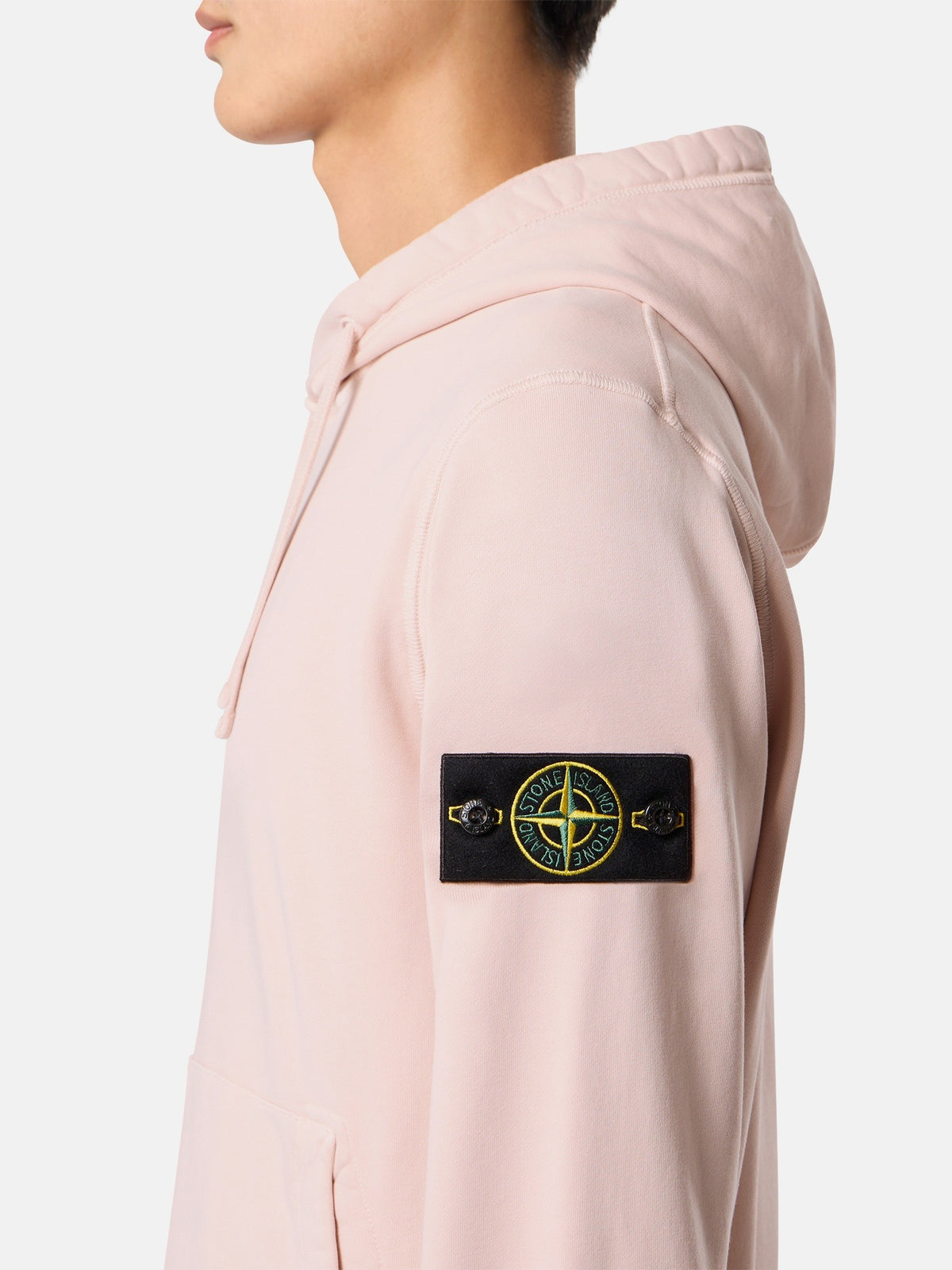 Stone Island Regular-Fit Hooded Sweatshirt with Pouch Pocket 6100062