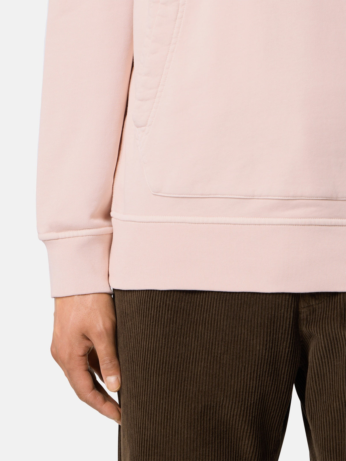 Stone Island Regular-Fit Hooded Sweatshirt with Pouch Pocket 6100062