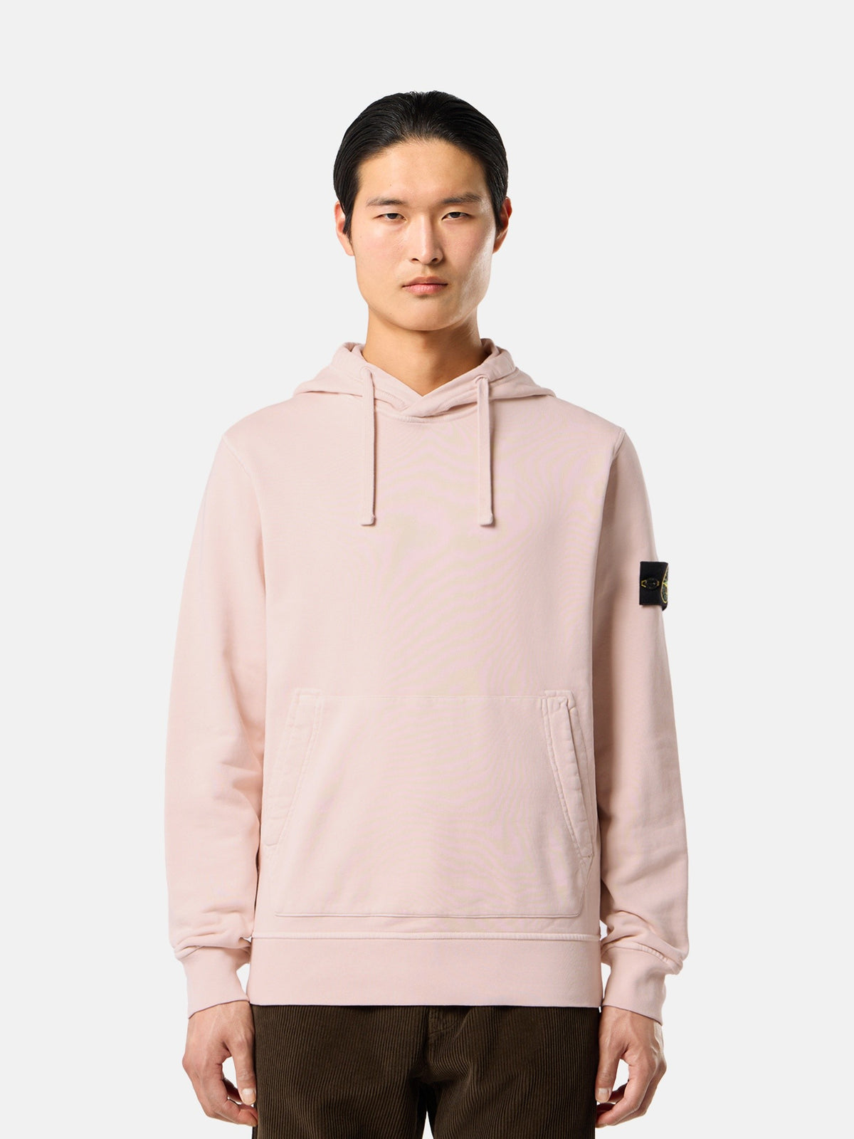 Stone Island Regular-Fit Hooded Sweatshirt with Pouch Pocket 6100062