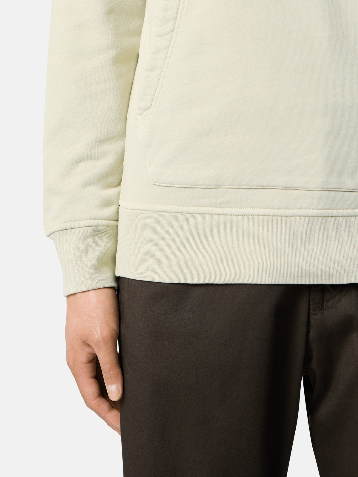 Stone Island Regular-Fit Hooded Sweatshirt with Pouch Pocket 6100062