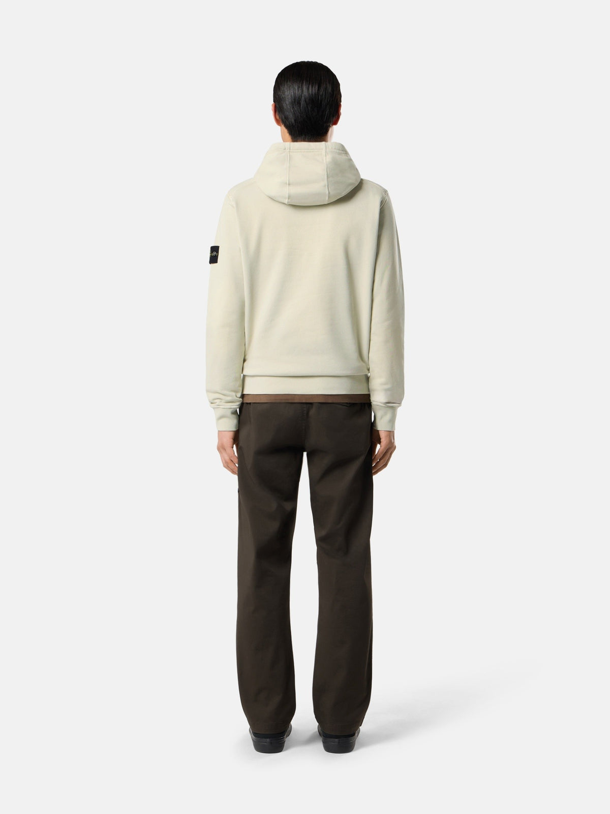 Stone Island Regular-Fit Hooded Sweatshirt with Pouch Pocket 6100062