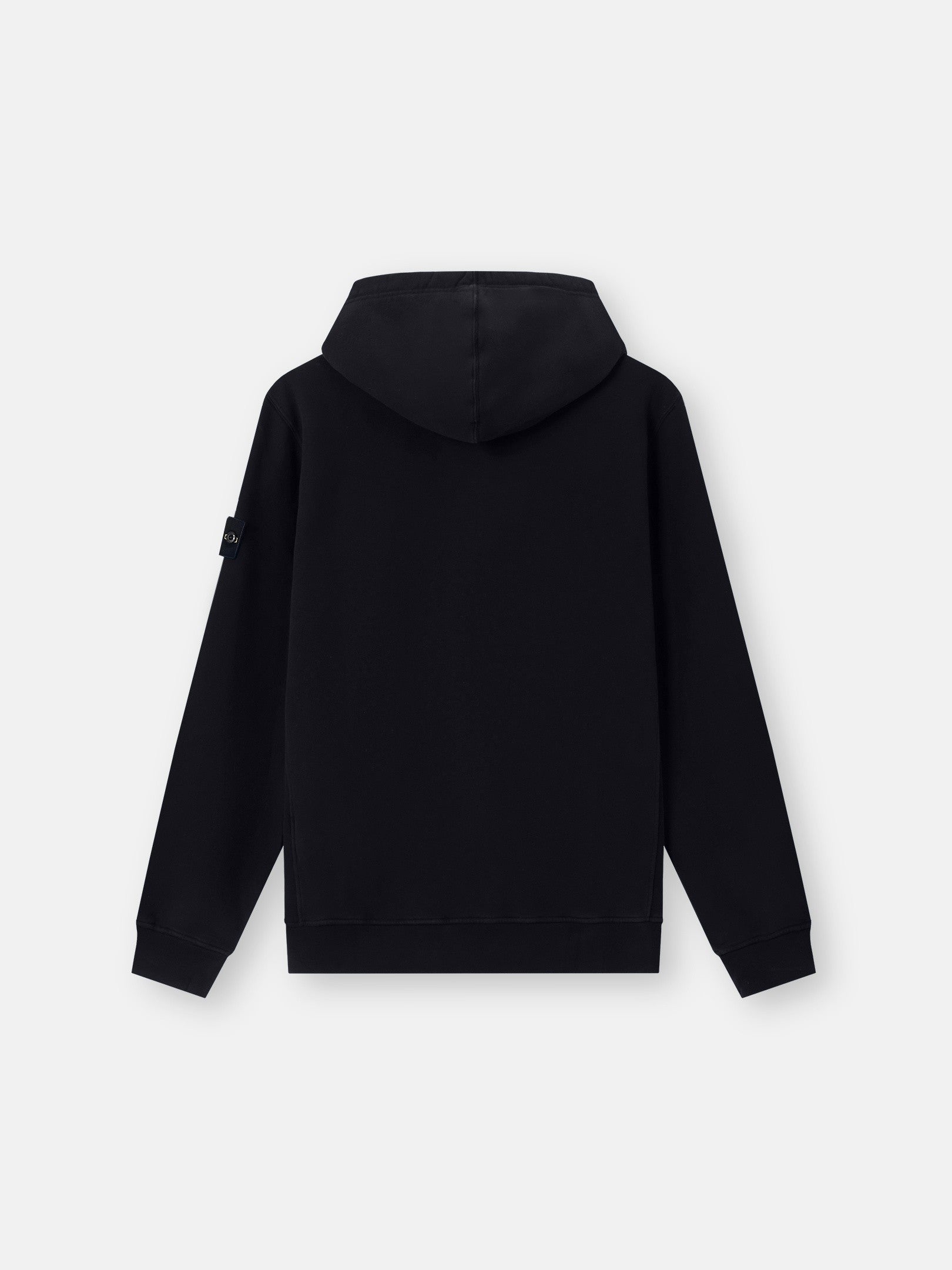 Stone Island Regular-Fit Zip-Up Hooded Sweatshirt with Ribbed Inserts 6100067