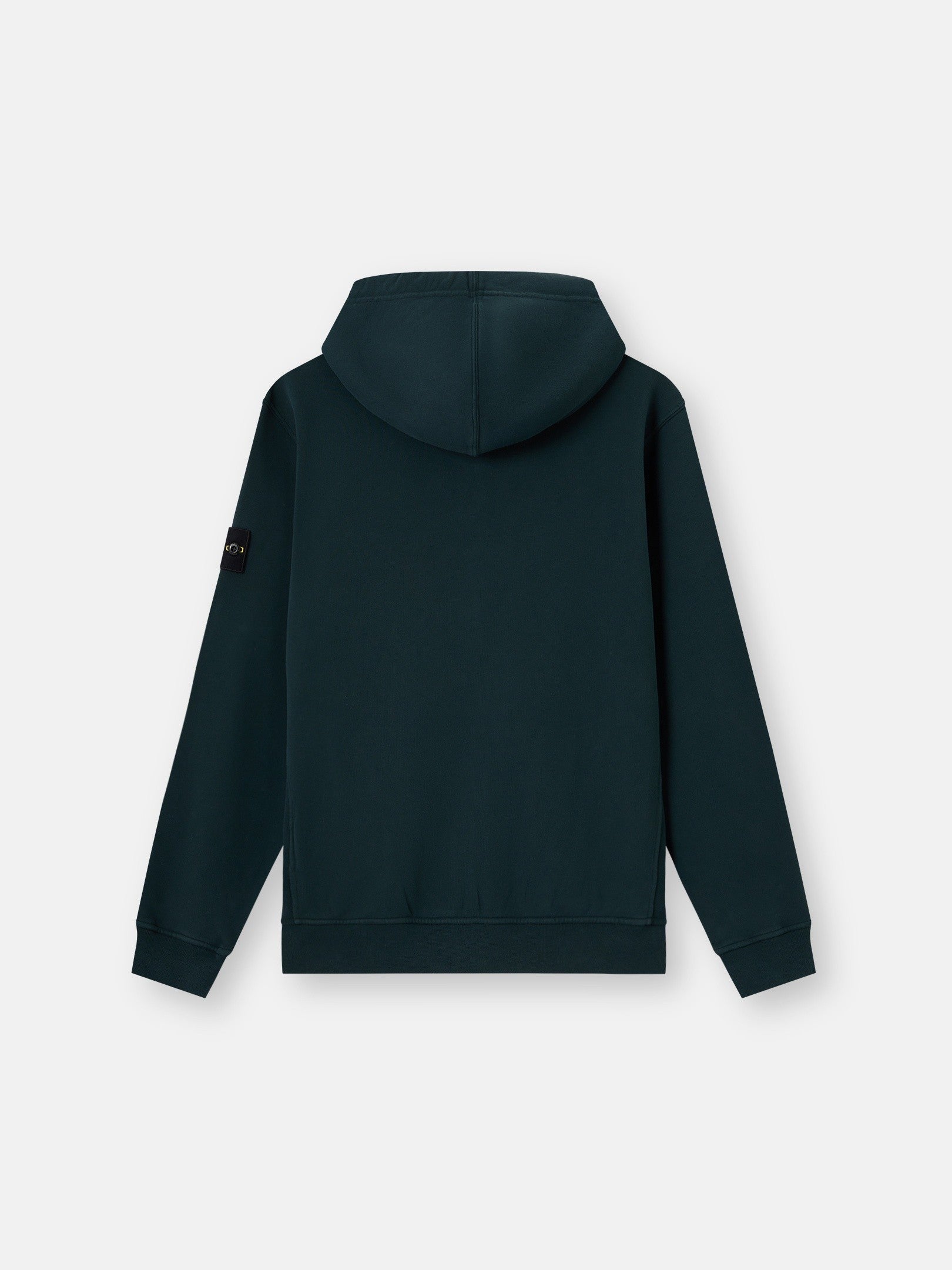 Stone Island Regular-Fit Zip-Up Hooded Sweatshirt with Ribbed Inserts 6100067