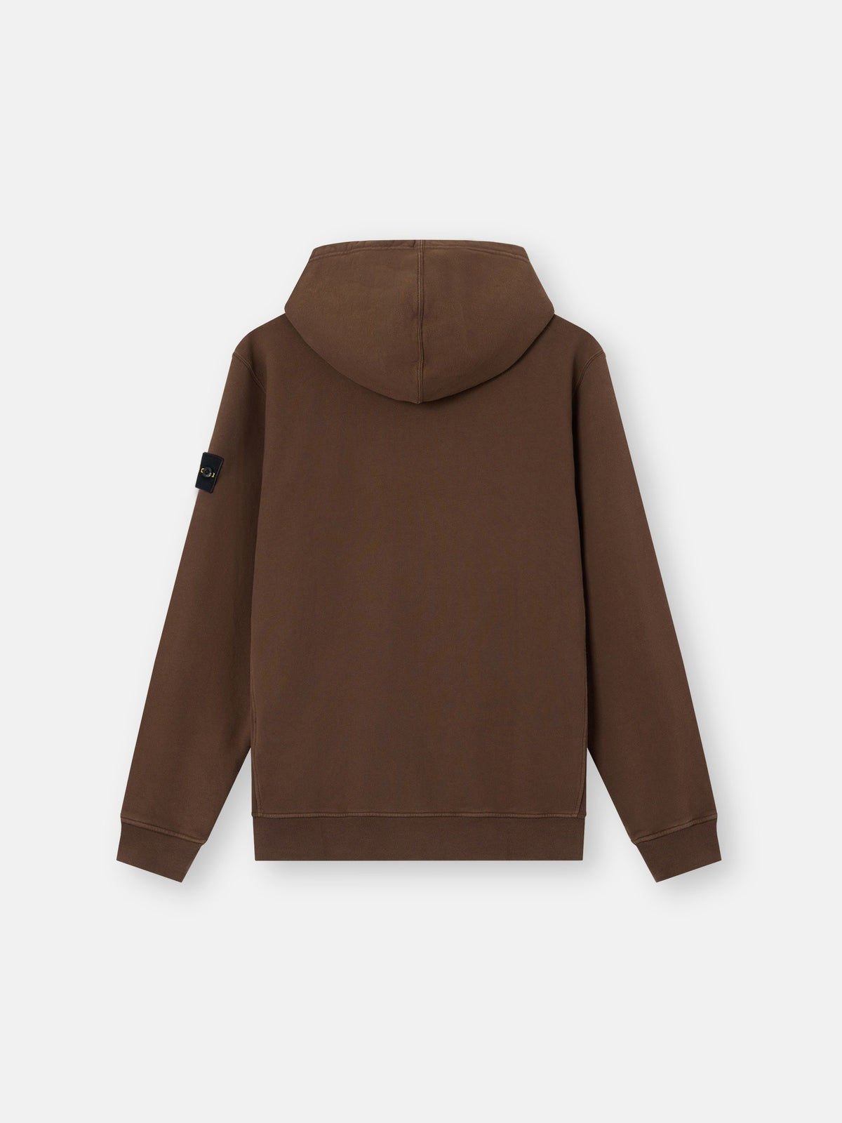 Stone Island Regular-Fit Zip-Up Hooded Sweatshirt with Ribbed Inserts 6100067