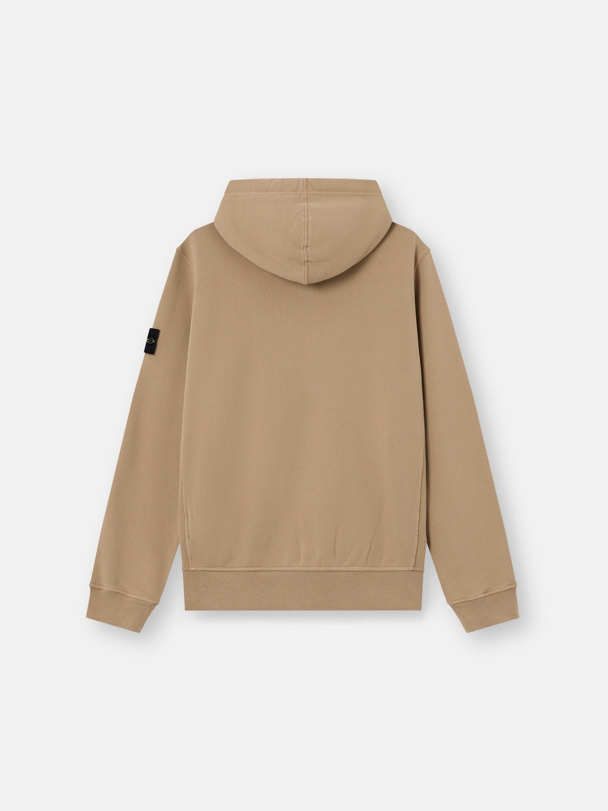 Stone Island Regular-Fit Zip-Up Hooded Sweatshirt with Ribbed Inserts 6100067