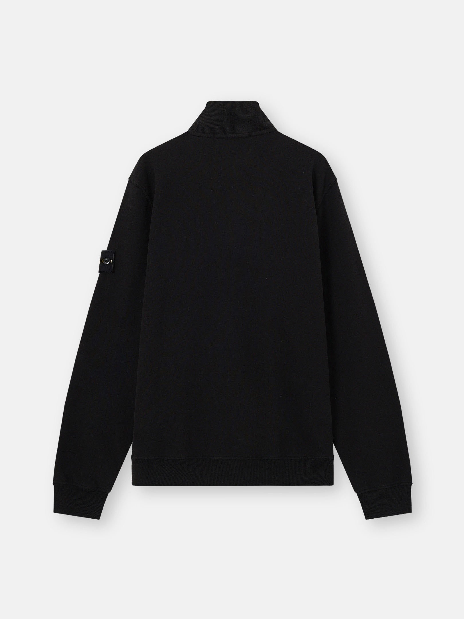 Stone Island Regular-Fit Half-Zip Sweatshirt with Ribbed Inserts 6100068
