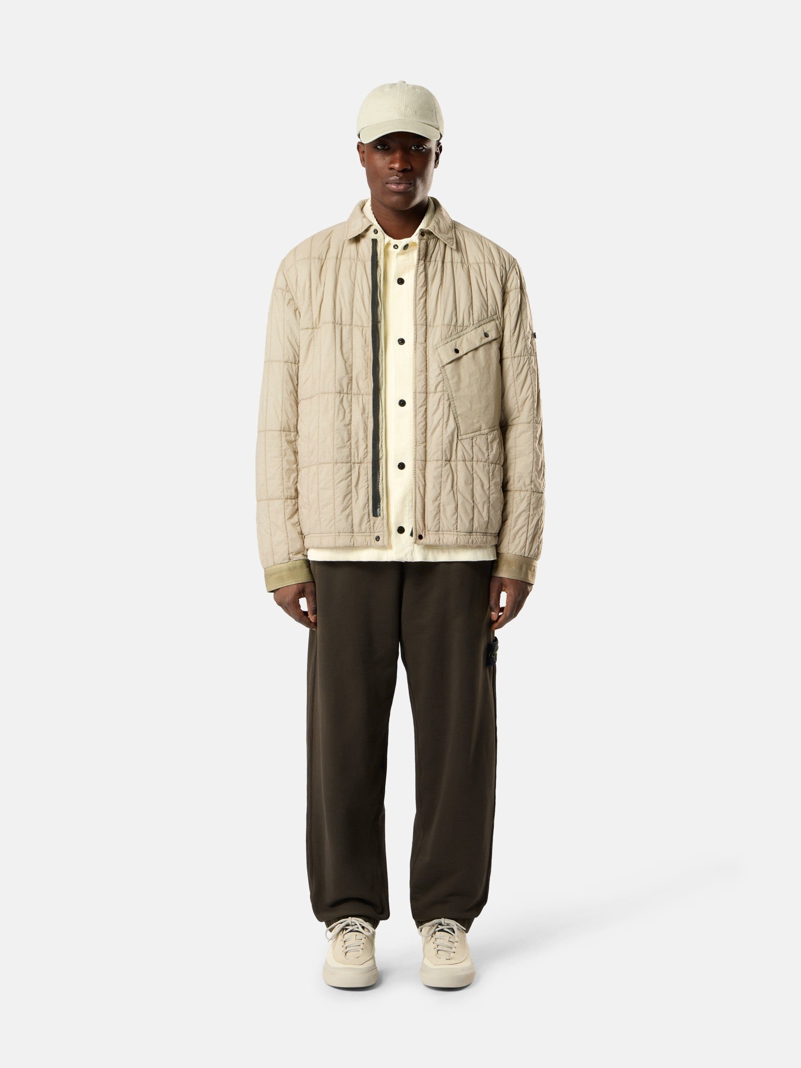 Stone Island Loose-Fit Joggers with Pockets and Elasticated Cuffs 6200002