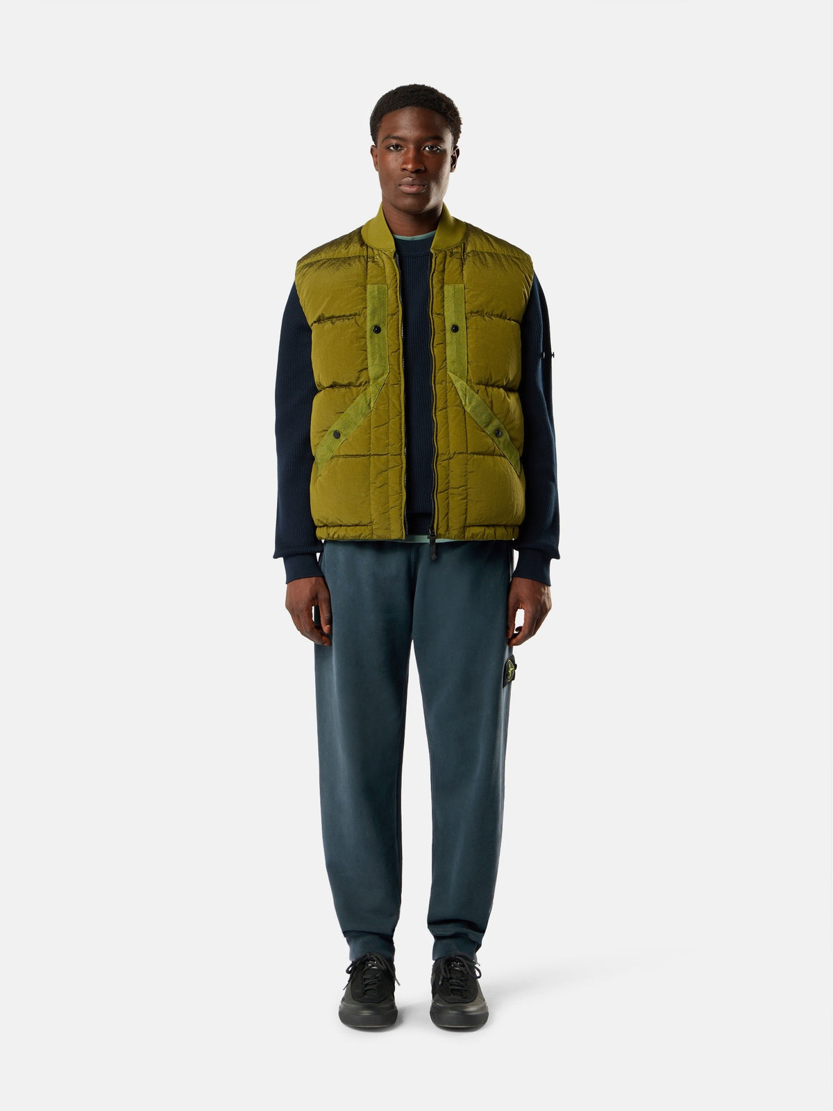 Stone Island Regular-Fit Joggers with Ribbed Cuffs 6200012