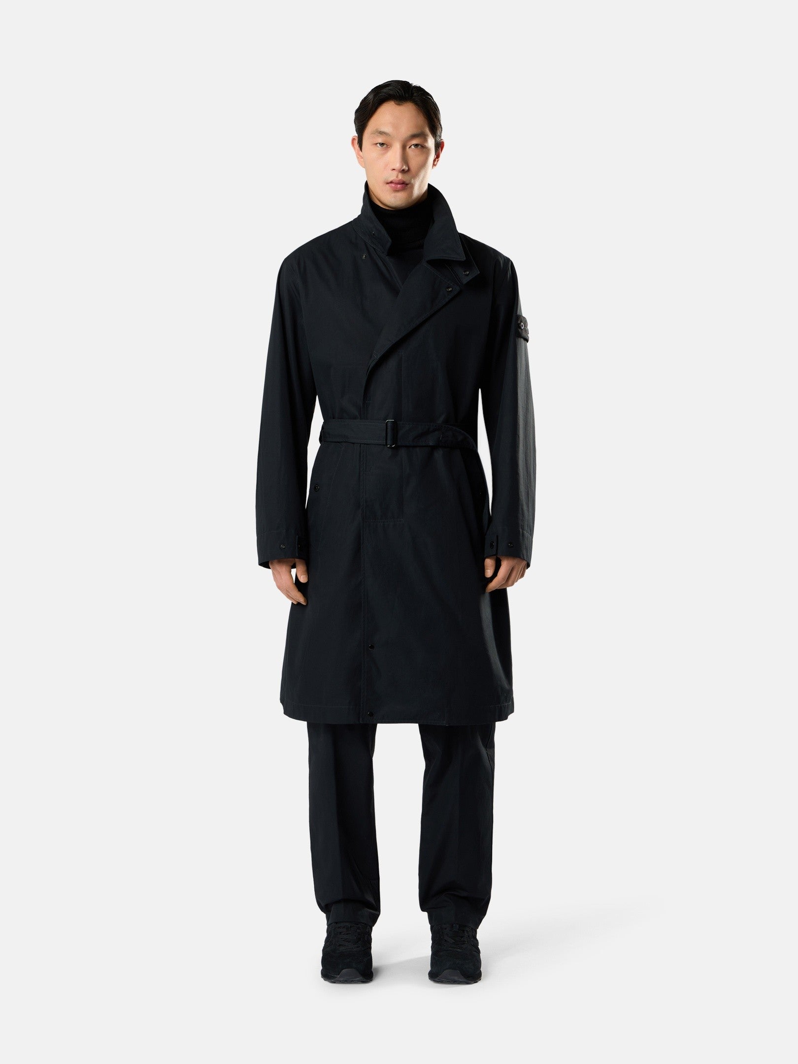 Stone Island Windproof and Breathable Trench Coat 7100004