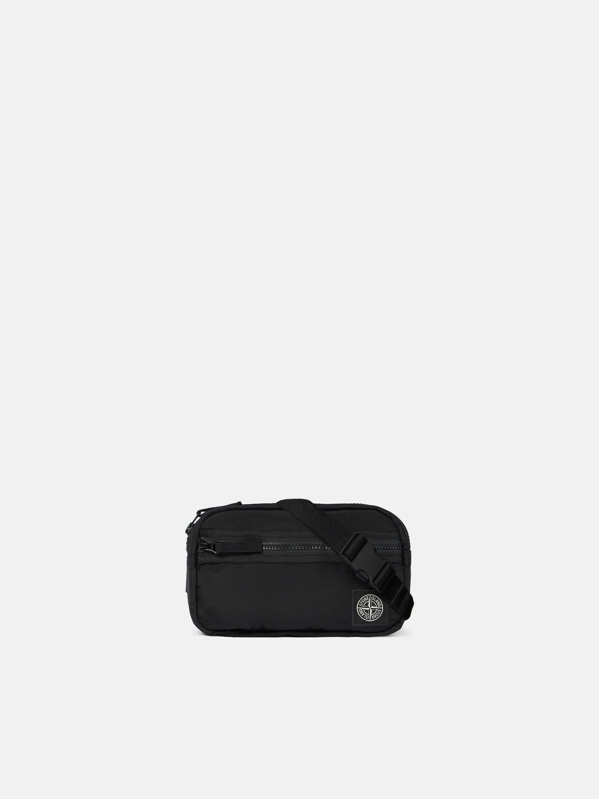 Stone Island Belt Bag with Zip Pocket and Compass Patch 9200014